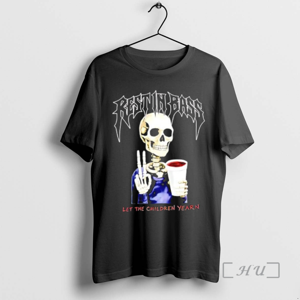 Officials Rest In Bass Let The Children Yearn Skeleton Graphic T-Shirts, Hoodie, Sweatshirt | PopFlextees.com