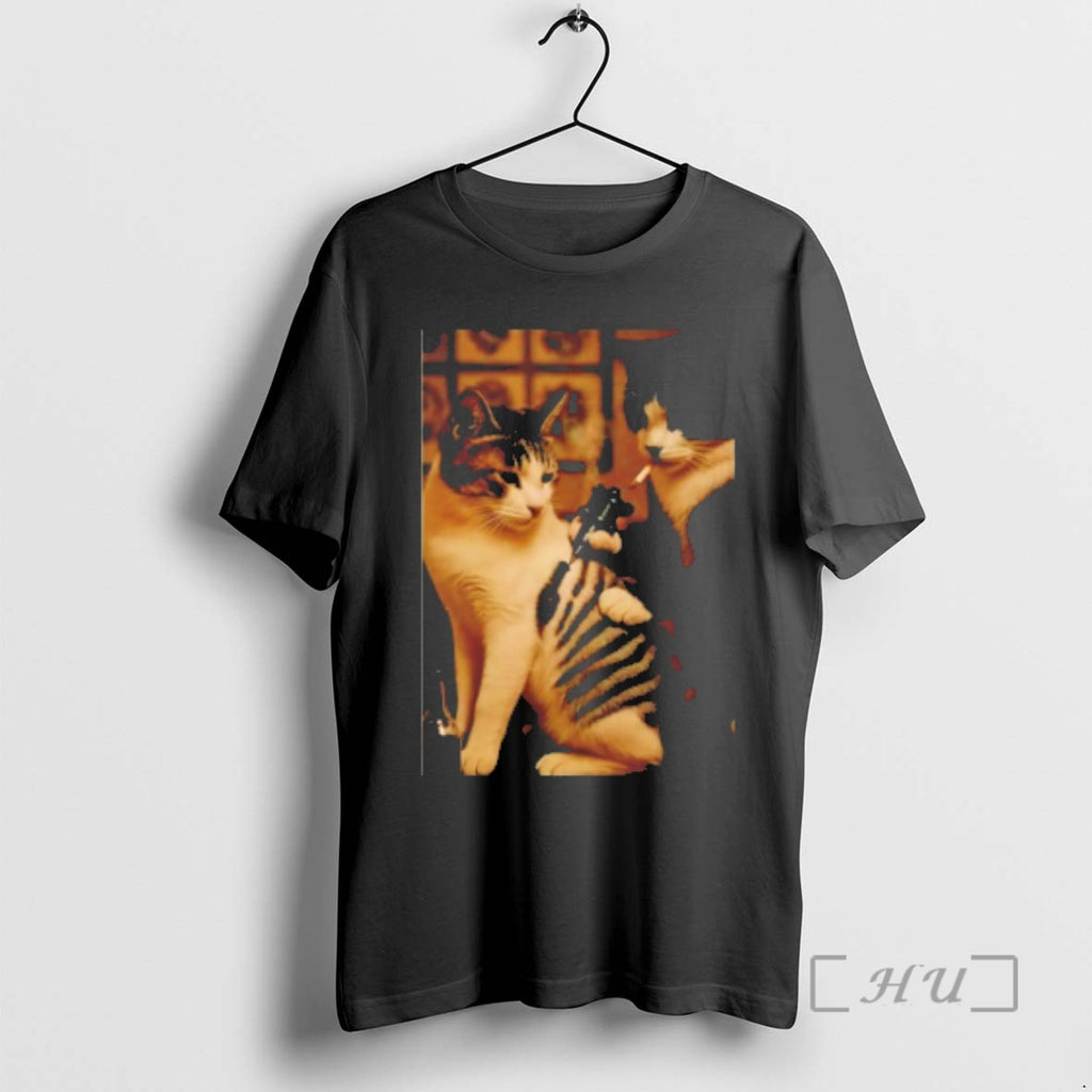 Officials Retro Cat Tattoo Meme T-Shirts, Hoodie, Sweatshirt | PopFlextees.com