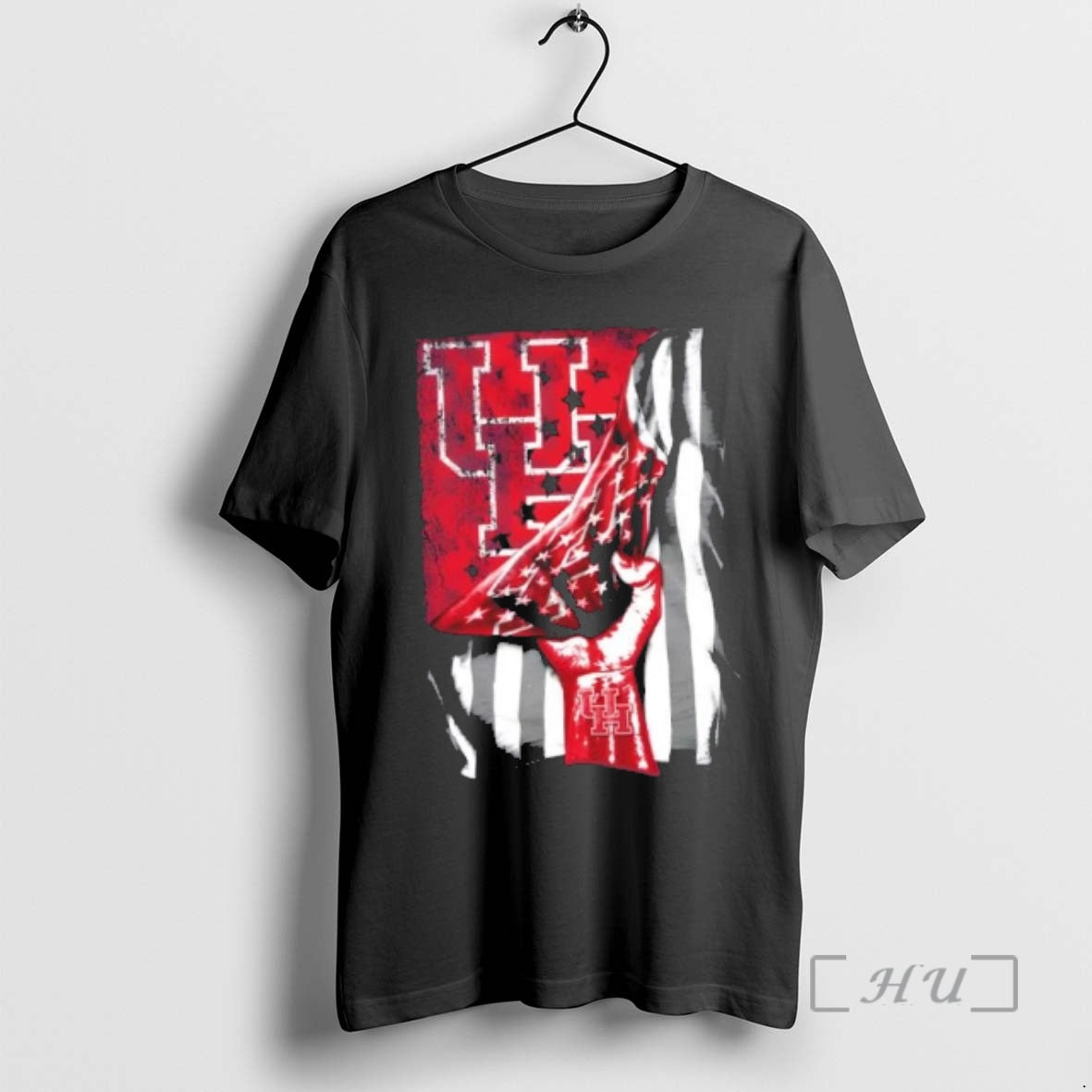 Officials Revealing The Glory Houston Cougars X Usa Flag T-Shirts, Hoodie, Sweatshirt | PopFlextees.com