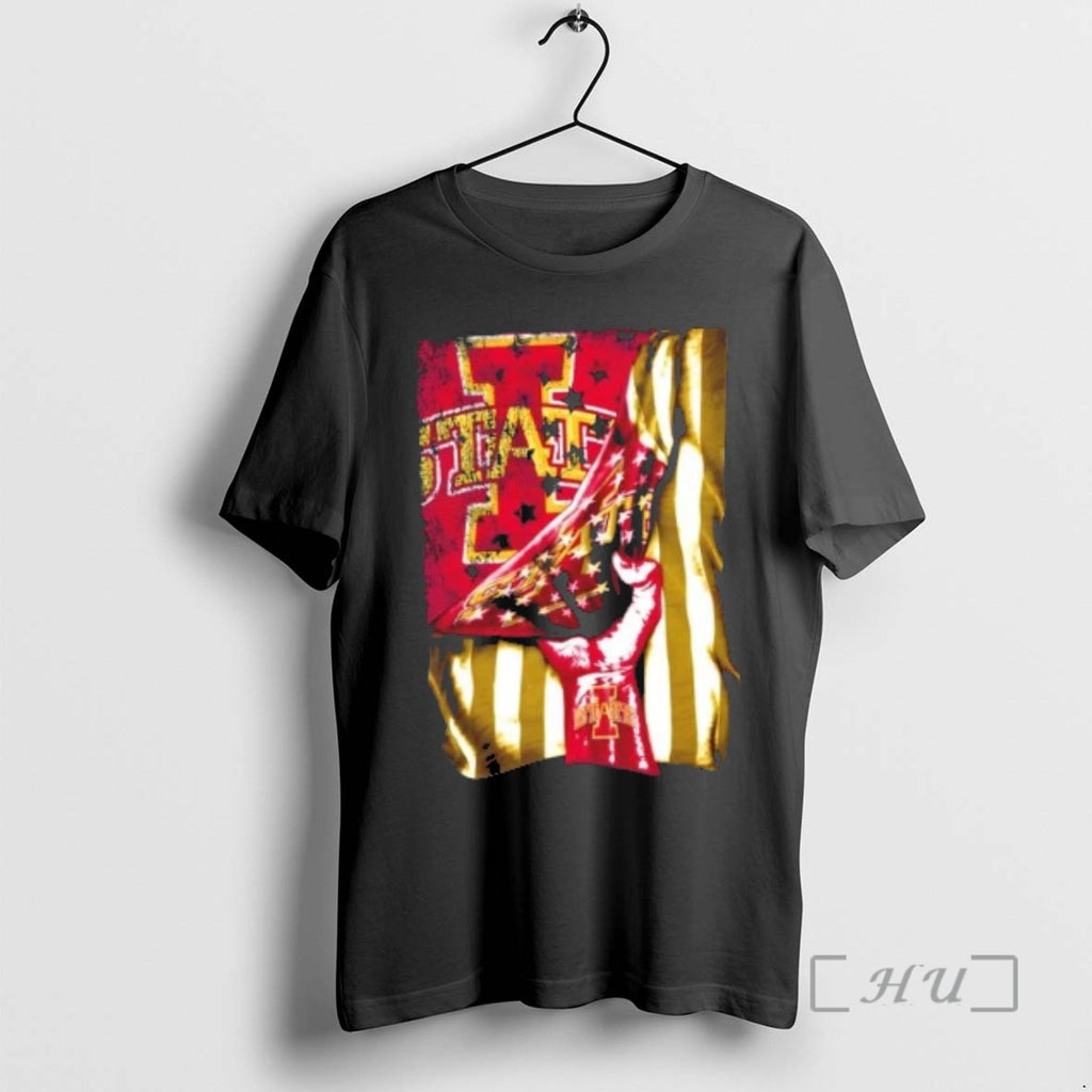 Officials Revealing The Glory Iowa State Cyclones X Usa Flag T-Shirts, Hoodie, Sweatshirt | PopFlextees.com