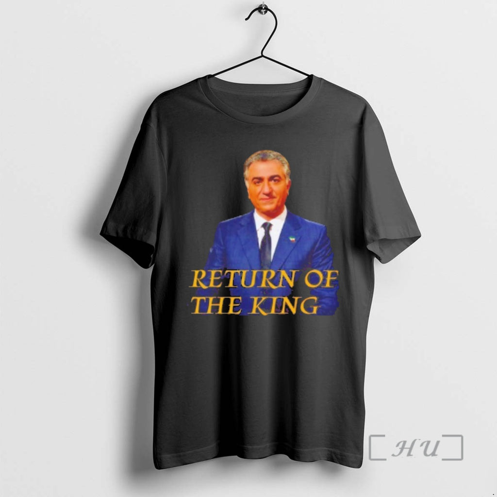 Officials Reza Pahlavi Return Of The King T-Shirts, Hoodie, Sweatshirt | PopFlextees.com