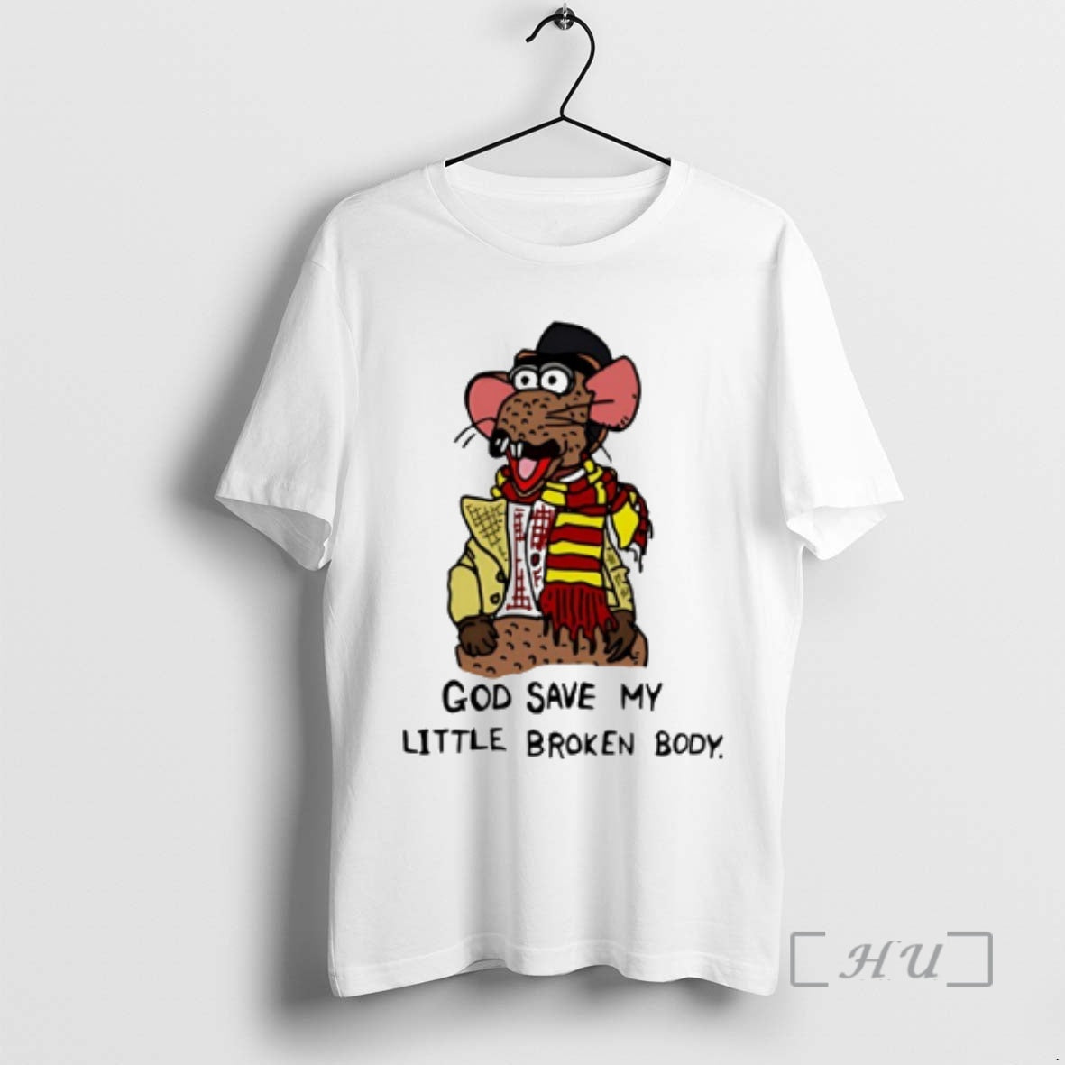 Officials Rizzo The Rat God Save My Little Broken Body T-Shirts, Hoodie, Sweatshirt | PopFlextees.com