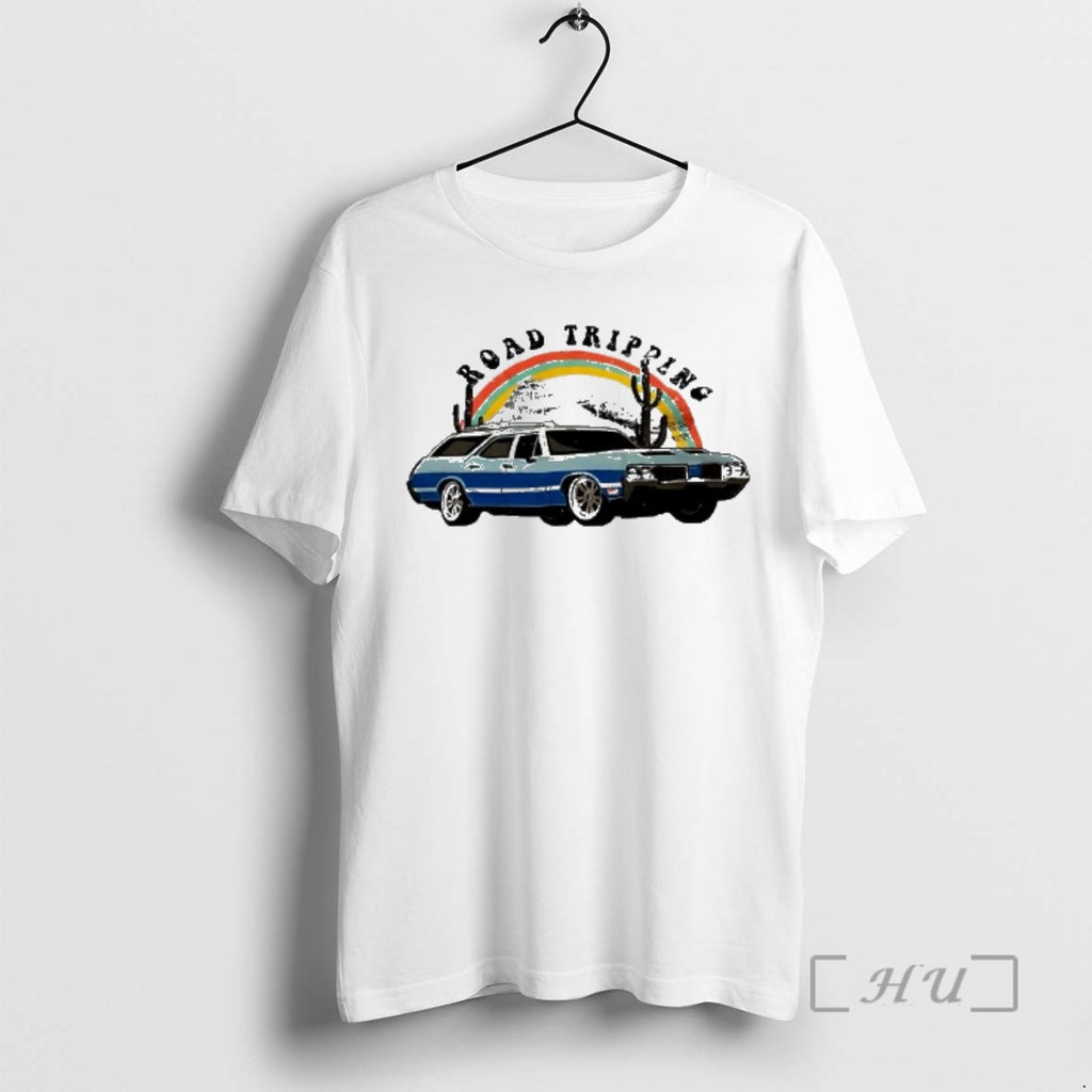 Officials Road Tripping Oldsmobile Vista Cruiser Vintage T-Shirts, Hoodie, Sweatshirt | PopFlextees.com