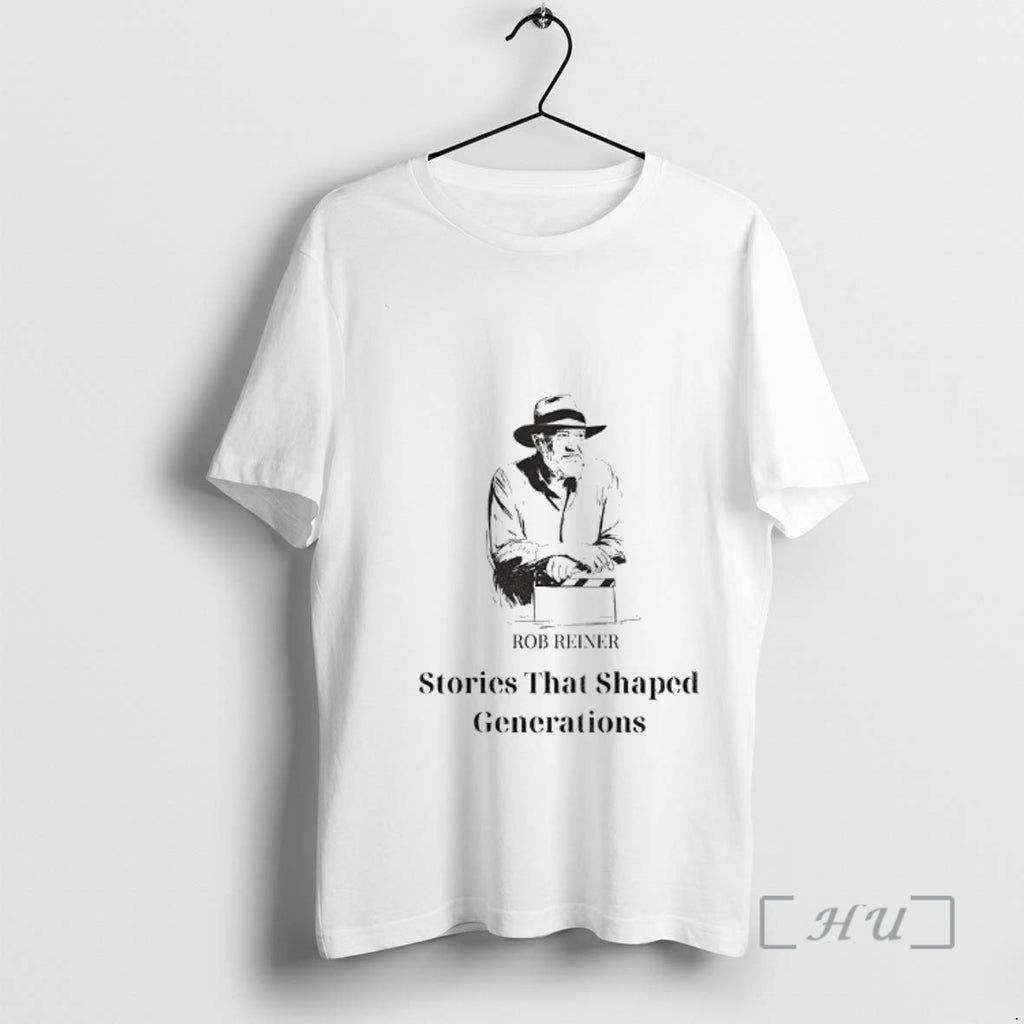 Officials Rob Reiner Stories That Shaped Generations Vintage T-Shirts, Hoodie, Sweatshirt | PopFlextees.com