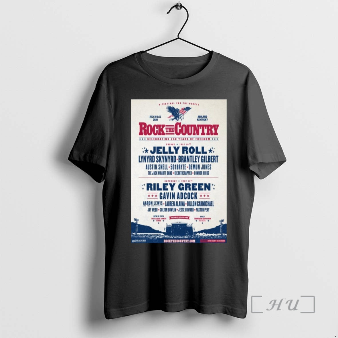 Officials Rock The Country Ashland Kentucky July 10 11 2026 Events Premium T Shirts Sweater Hoodie, Sweatshirt