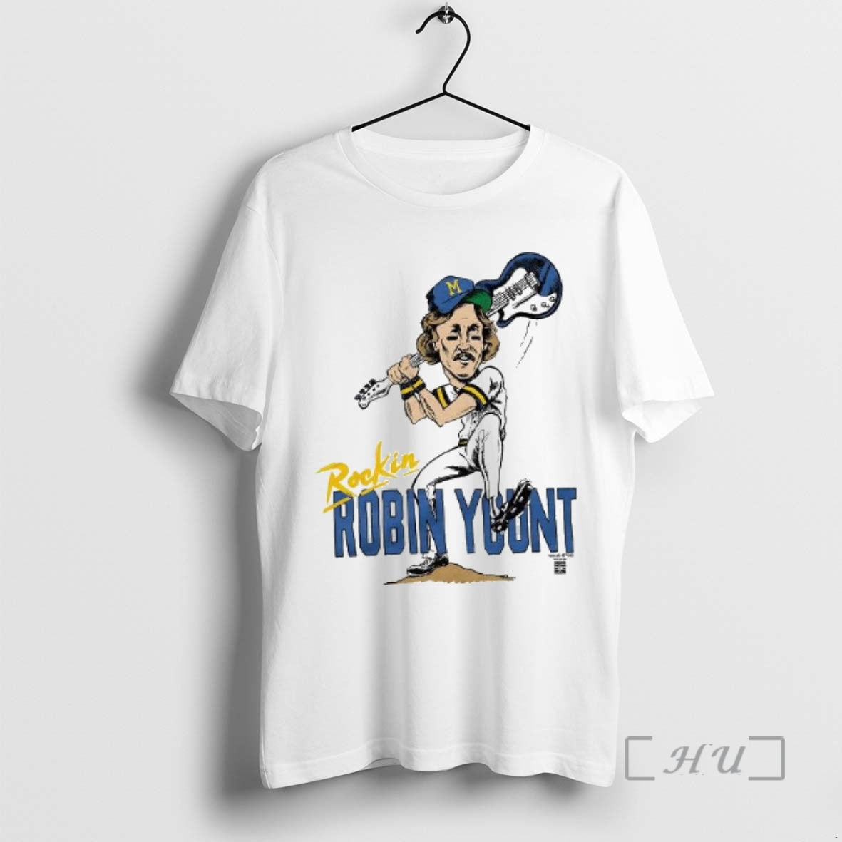 Officials Rockin Robin Yount Brewers Baseball Signature Caricatures Woman T-Shirts, Hoodie, Sweatshirt | PopFlextees.com