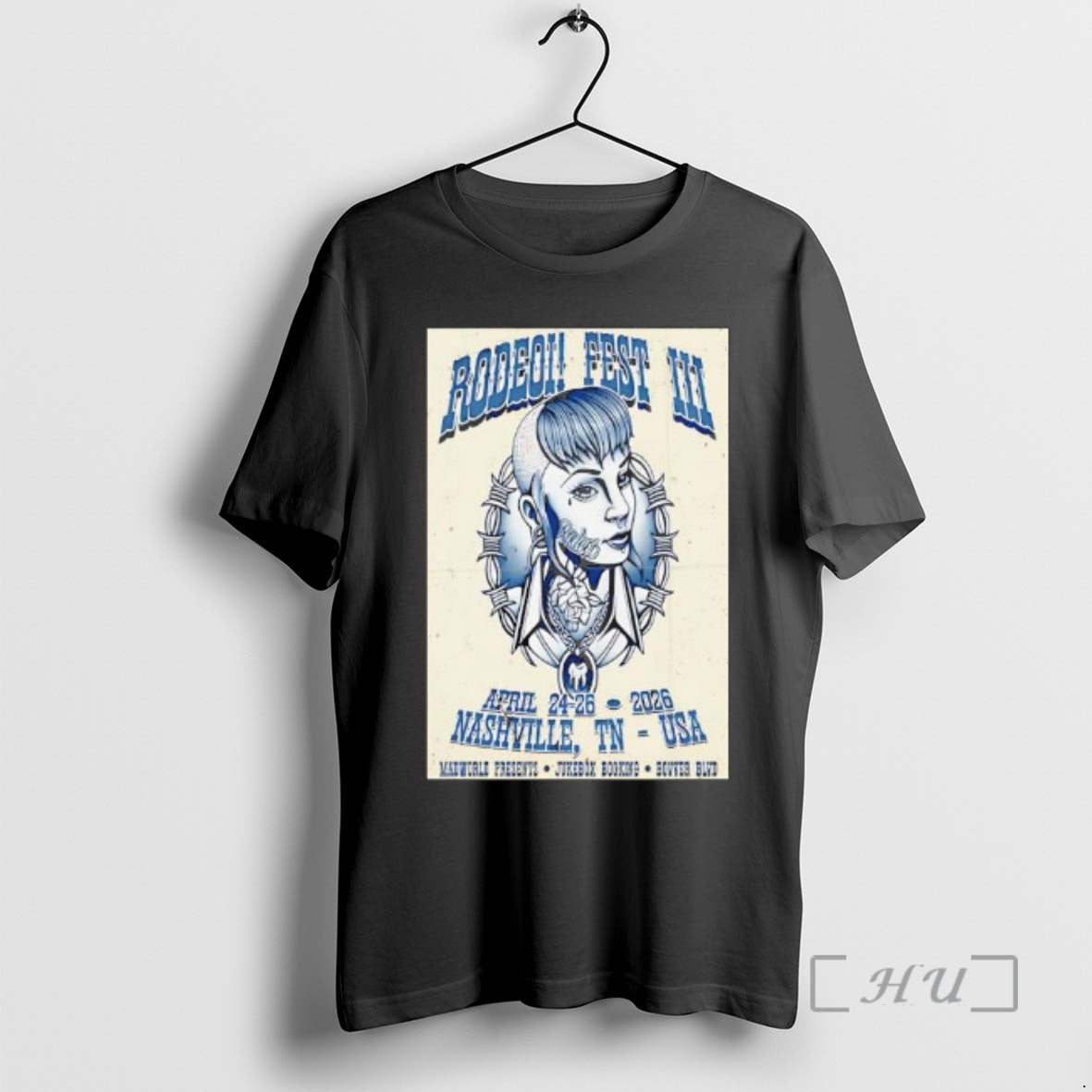 Officials Rodeoi Fest 3 In Nashville Tn On Apr 24th 26th 2026 Premium T Shirts Hoodie, Sweatshirt | PopFlextees.com