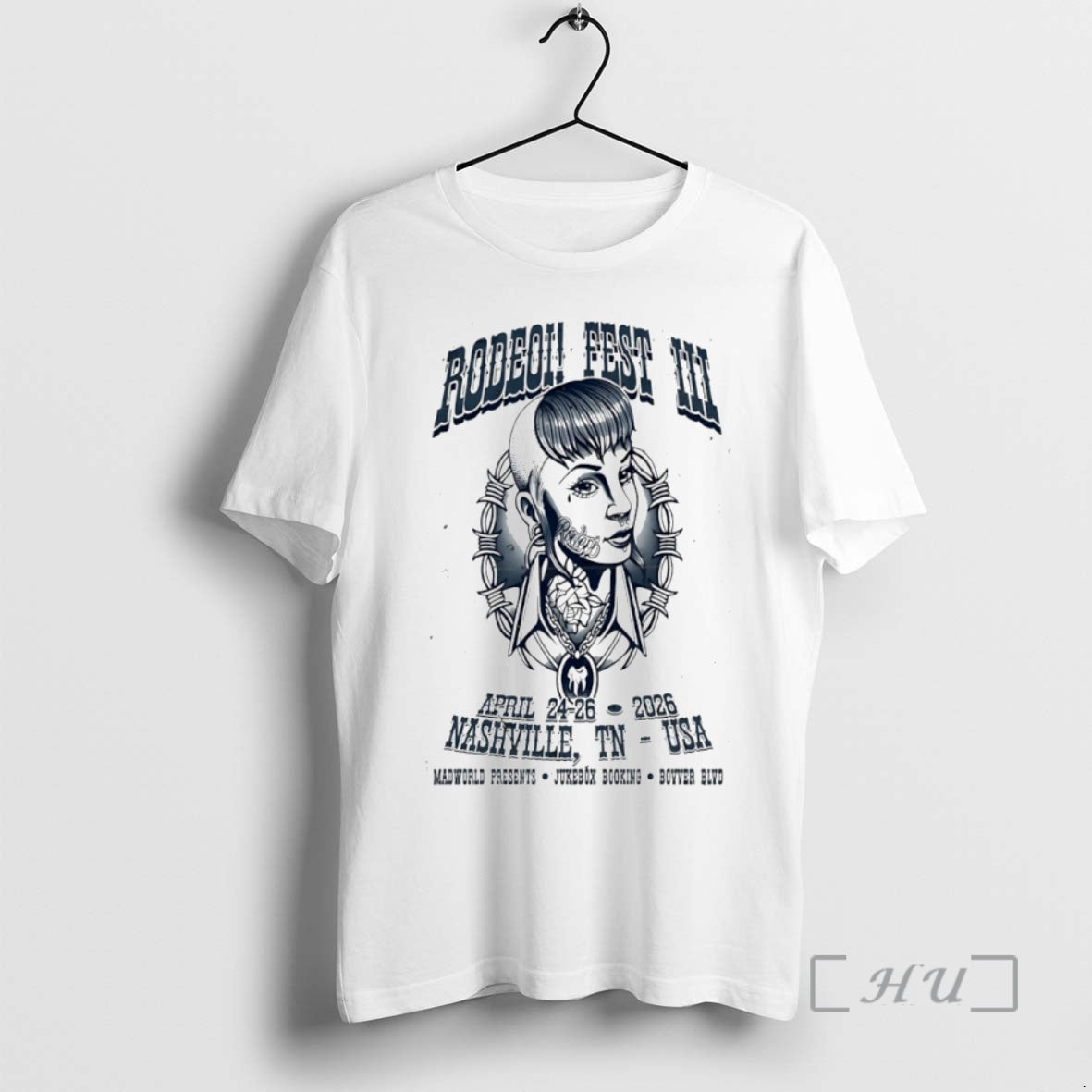 Officials Rodeoi Fest 3 In Nashville Tn On Apr 24 26 2026 Circle Premium T-Shirts, Hoodie, Sweatshirt | PopFlextees.com