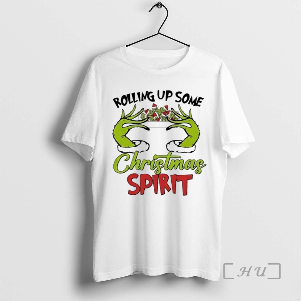 Officials Rolling Up Some Christmas Spirit Grinch Dish T-Shirts, Hoodie, Sweatshirt | PopFlextees.com