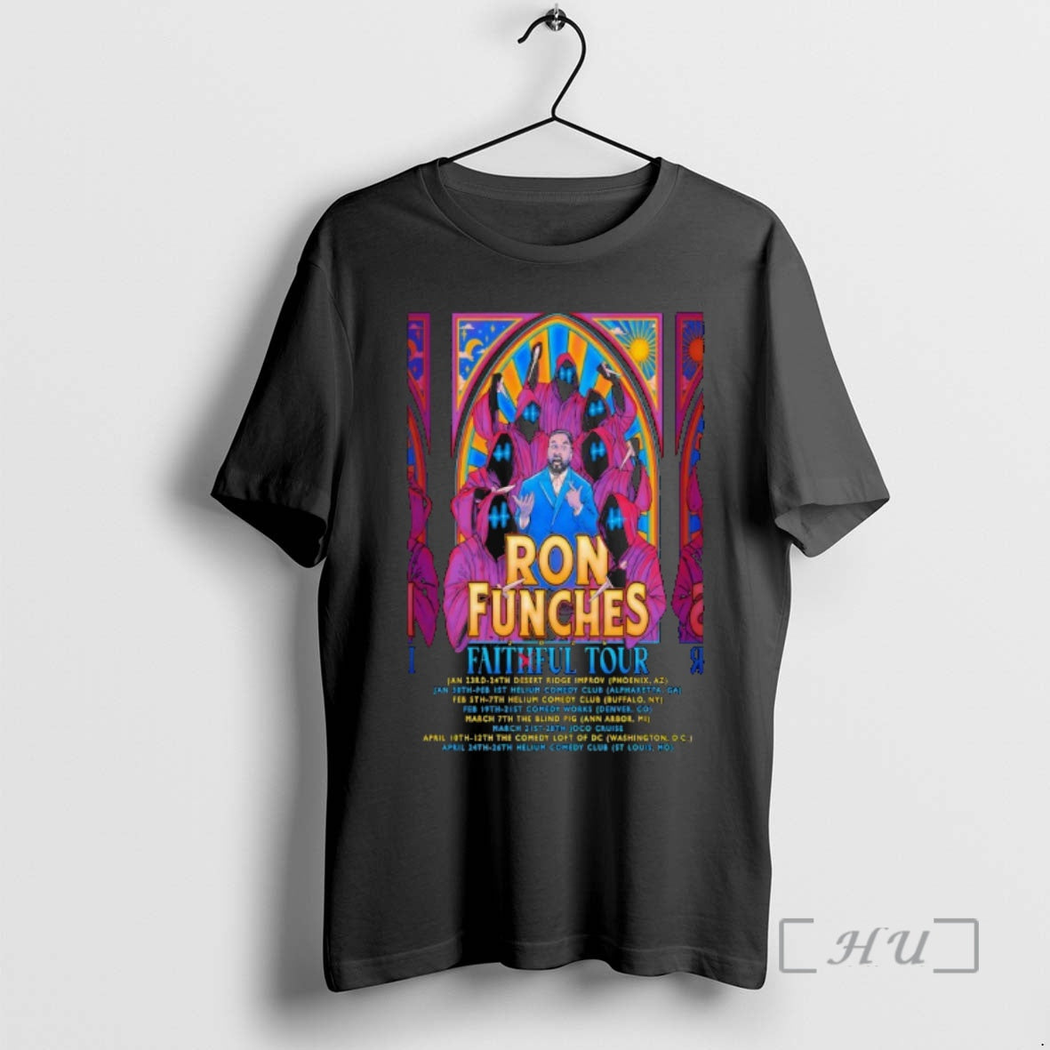 Officials Ron Funches Faithful Tour 2026 T-Shirts, Hoodie, Sweatshirt | PopFlextees.com