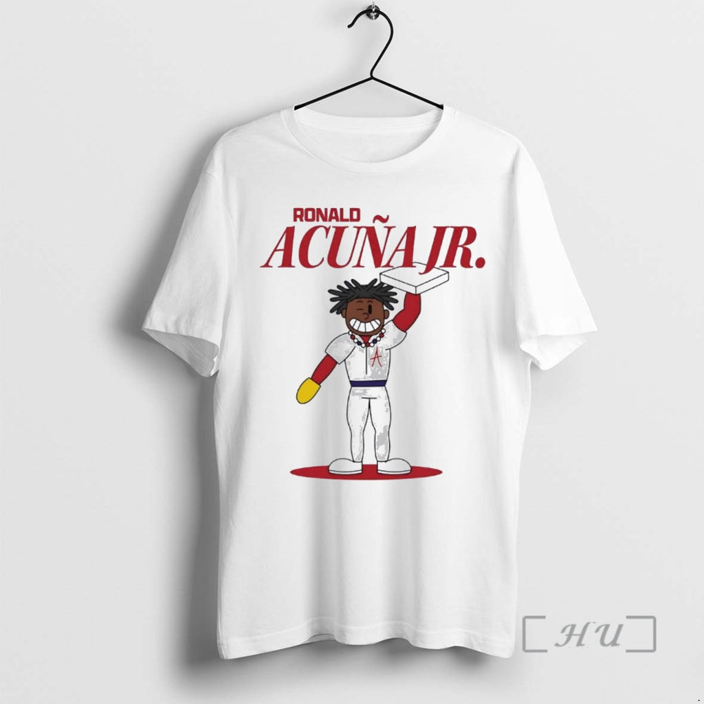 Officials Ronald Acuna Jr Cartoon Atlanta Braves Christmas T-Shirts, Hoodie, Sweatshirt | PopFlextees.com