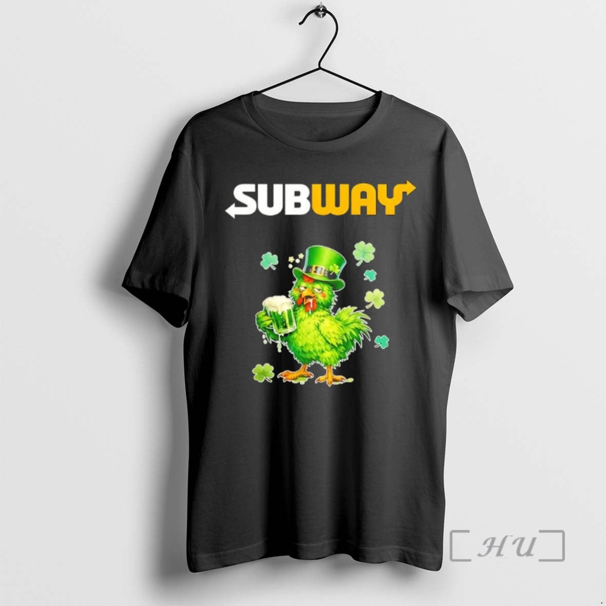 Officials Rooster Drinking Beer X Subway Happy St T-Shirts, Hoodie, Sweatshirt | PopFlextees.com