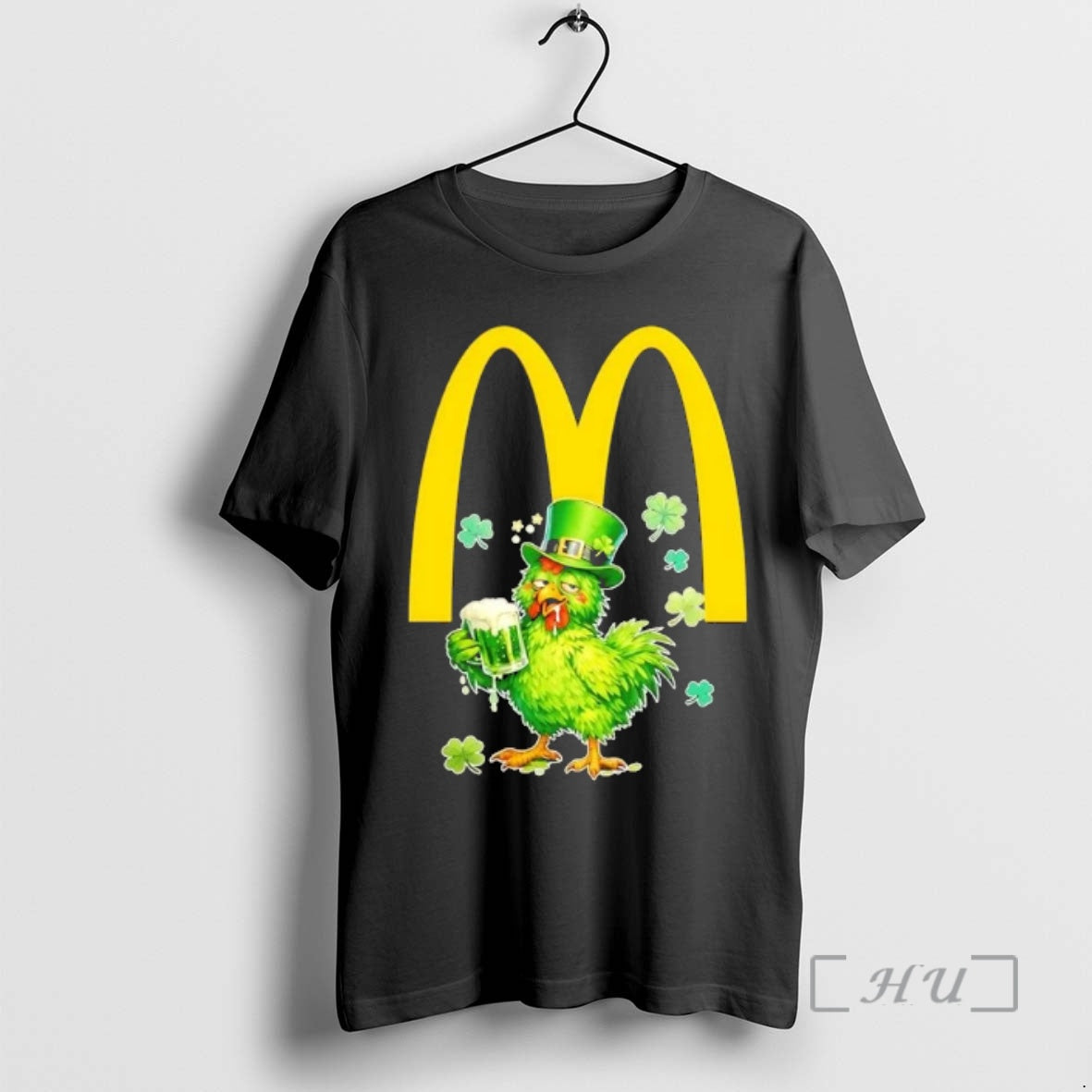 Officials Rooster Drinking Beer X Mcdonalds Happy St T-Shirts, Hoodie, Sweatshirt | PopFlextees.com