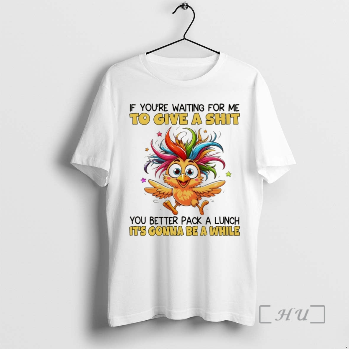 Officials Rooster If Youre Waiting For Me To Give A Shit Premium T Shirts Sweater Hoodie, Sweatshirt | PopFlextees.com