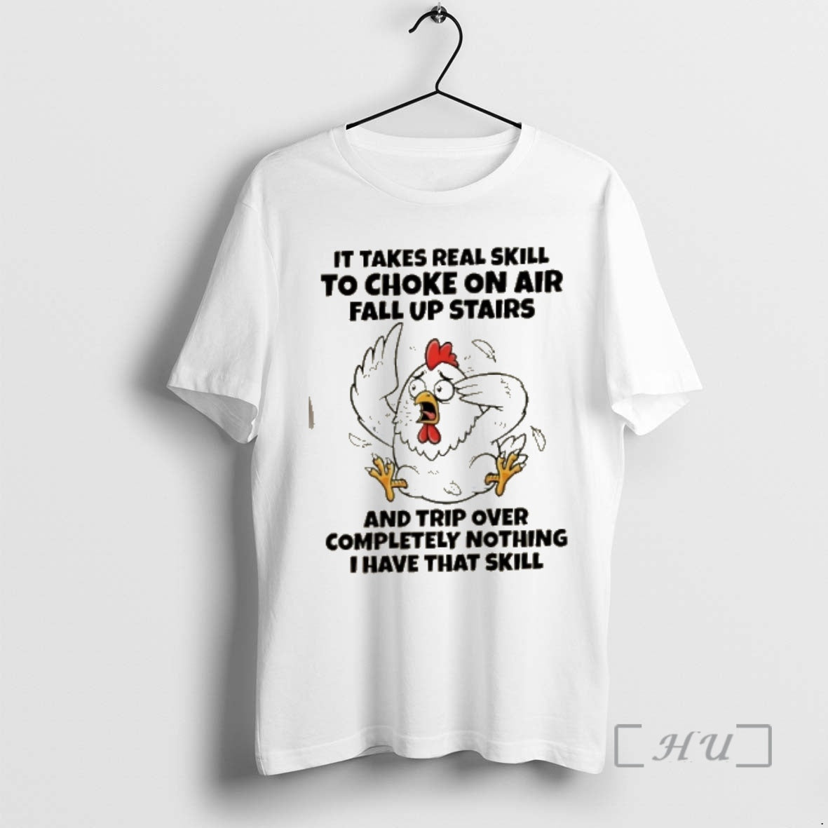 Officials Rooster It Takes Real Skill To Choke On Air Fall Up Stairs And Trip T-Shirts, Hoodie, Sweatshirt | PopFlextees.com