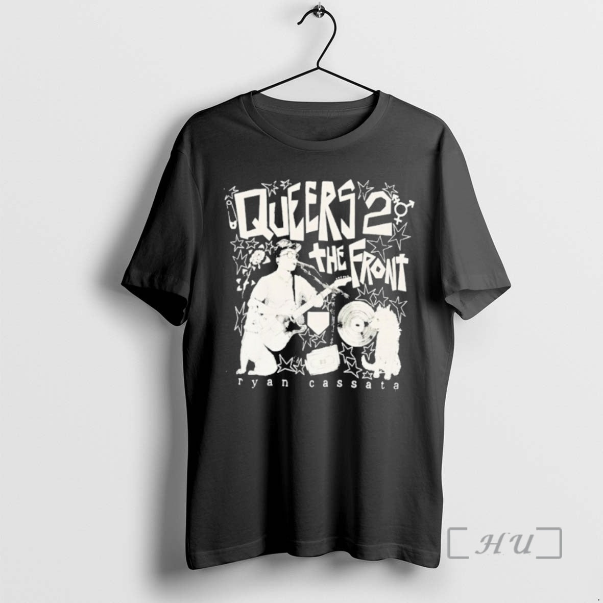 Officials Ryan Cassata Queers To The Front T-Shirts, Hoodie, Sweatshirt | PopFlextees.com