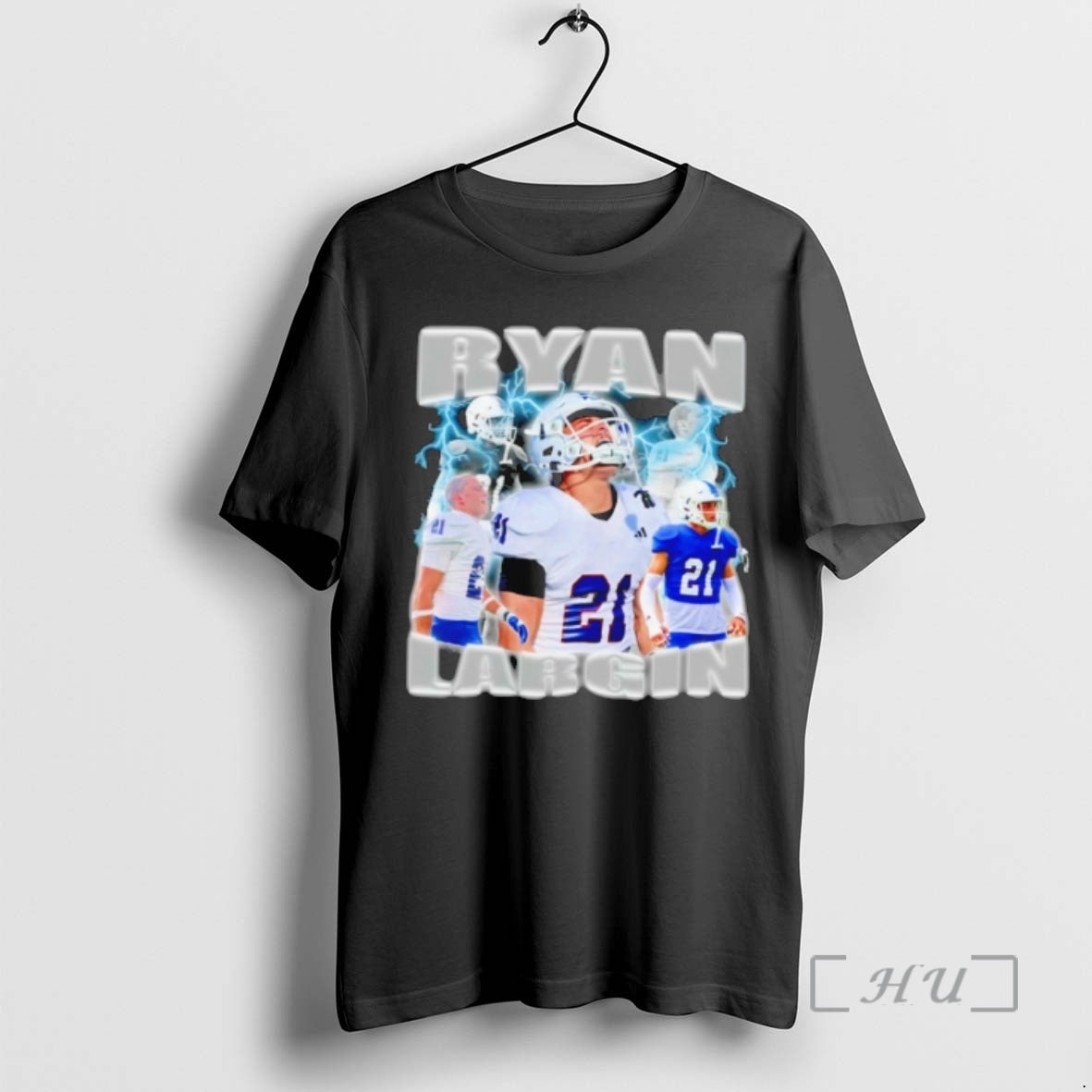 Officials Ryan Largin Football Lightning Graphic T-Shirts, Hoodie, Sweatshirt | PopFlextees.com