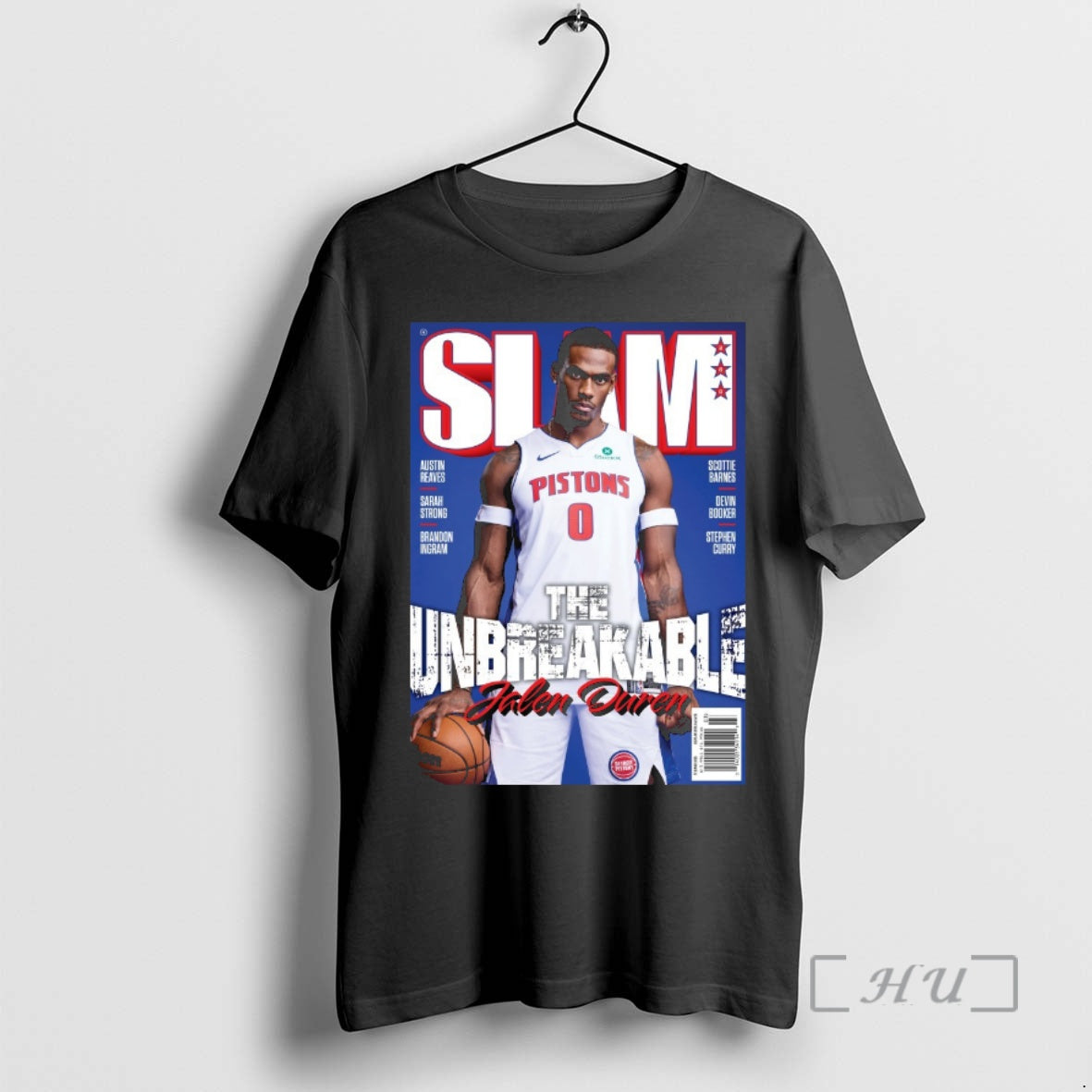Officials Slam 260 Jalen Duren The Unbreakable Detroit Pistons Magazine T-Shirts, Hoodie, Sweatshirt | PopFlextees.com