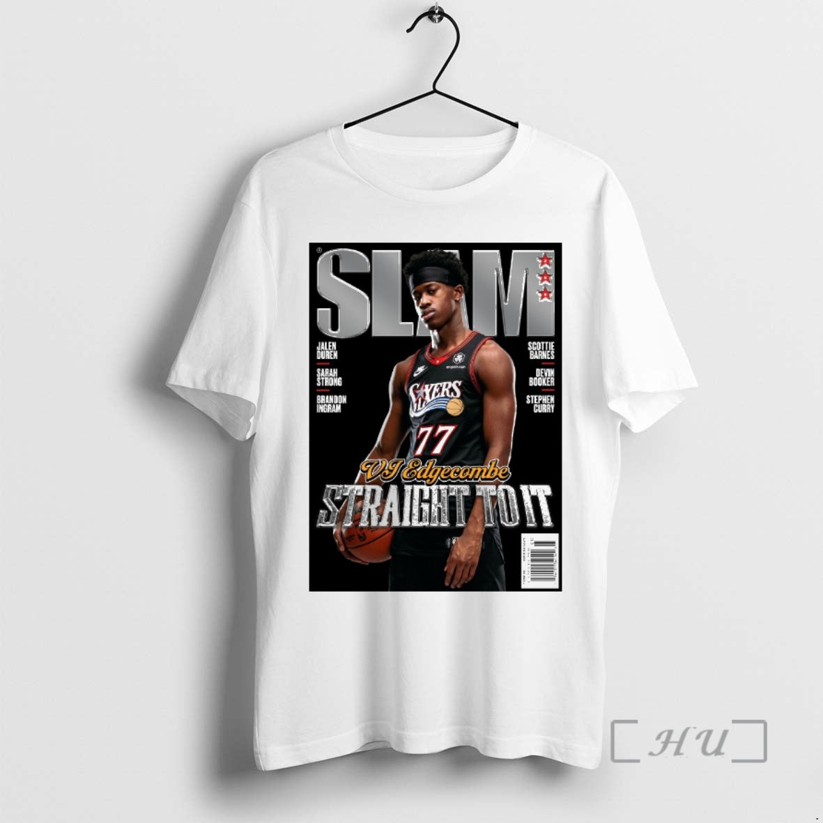 Officials Slam 260 Vj Edgecombe Straight Magazine Philadelphia 76ers T-Shirts, Hoodie, Sweatshirt