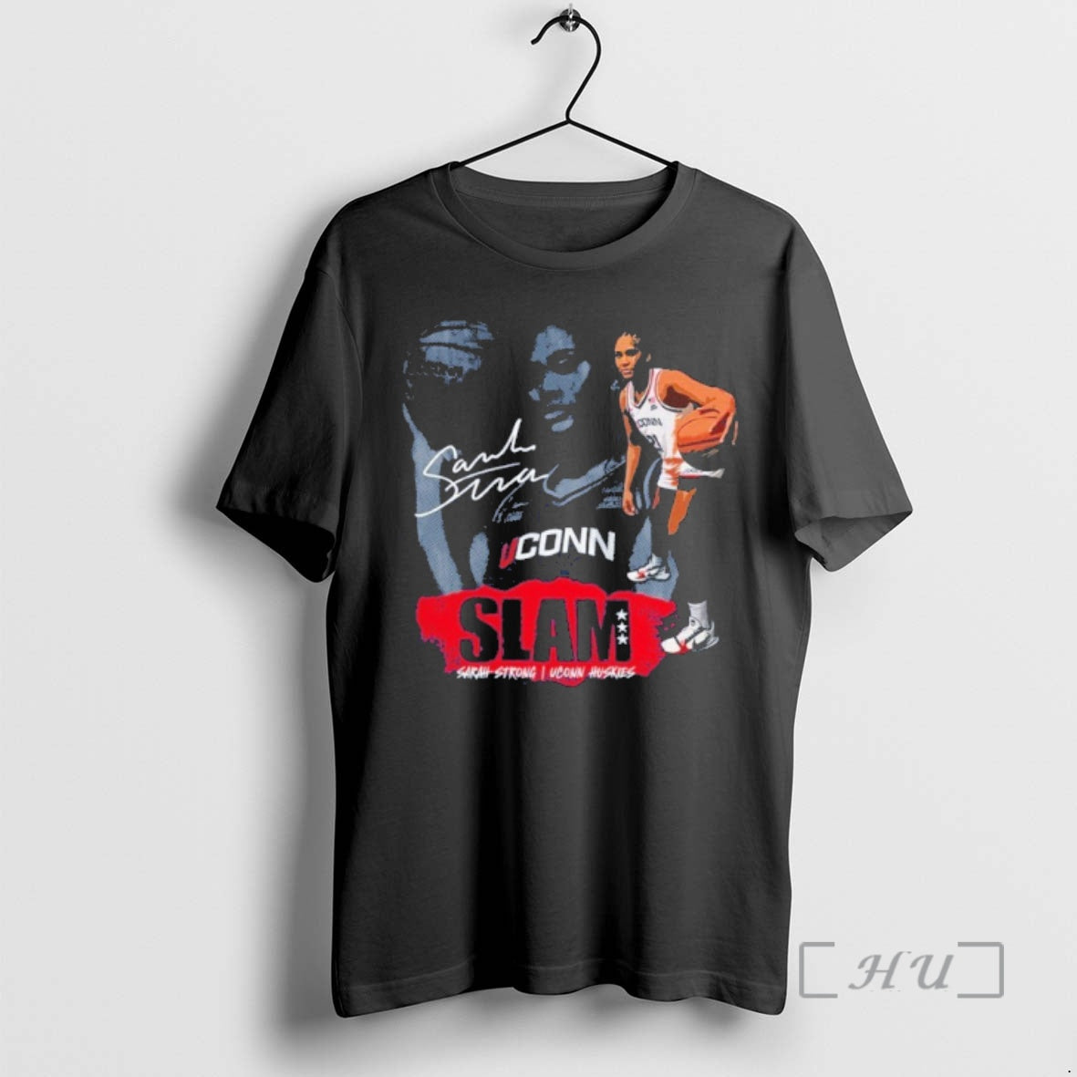 Officials Slam Sarah Strong Uconn Huskies Signature T-Shirts, Hoodie, Sweatshirt | PopFlextees.com