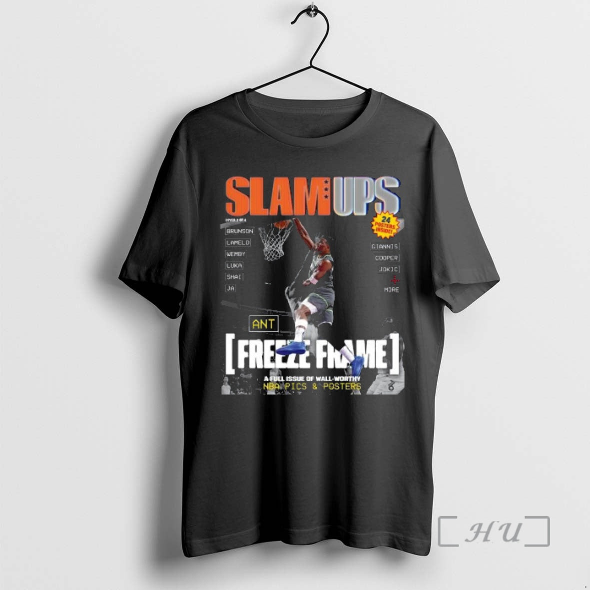 Officials Slamups Anthony Edwards Magazine T-Shirts, Hoodie, Sweatshirt | PopFlextees.com