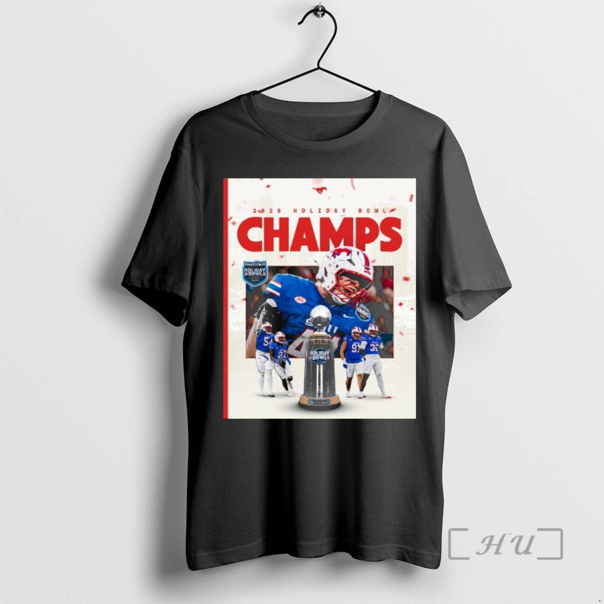 Officials Smu Mustangs Holiday Bowl Champions January 2 2026 T-Shirts, Hoodie, Sweatshirt | PopFlextees.com