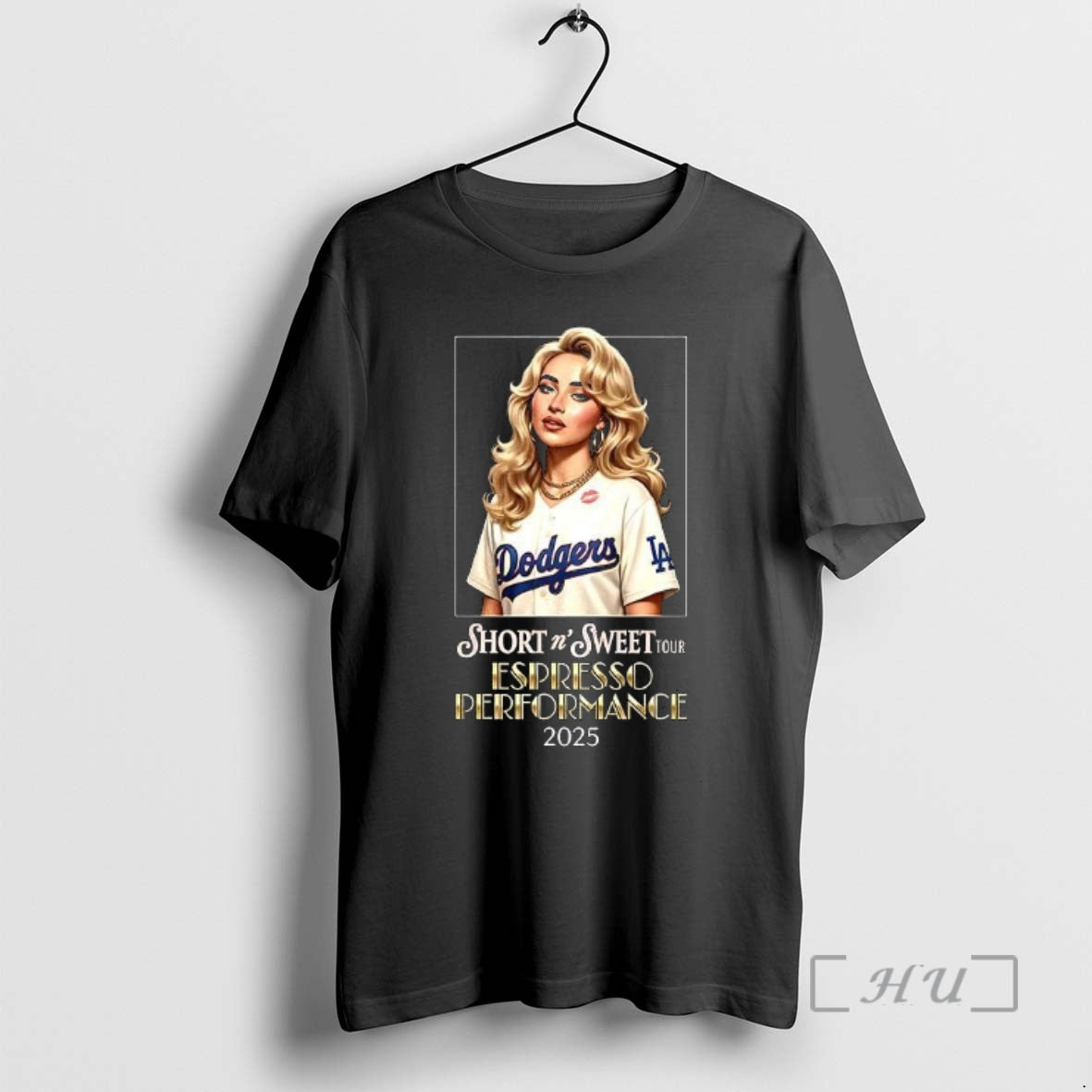 Officials Sabrina X Los Angeles Dodgers Short N Sweet Tour Espresso Performance 2025 Retro Premium T-Shirts, Hoodie,...