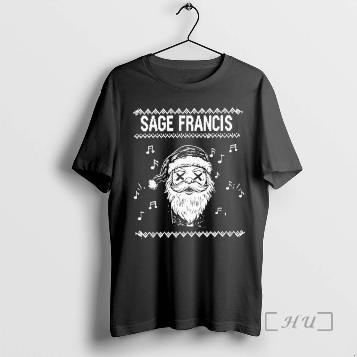 Officials Sage Francis Santa Ugly Christmas T-Shirts, Hoodie, Sweatshirt | PopFlextees.com