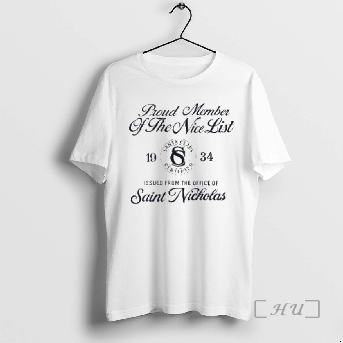 Officials Saint Nicholas Proud Member Of The Nice List T-Shirts, Hoodie, Sweatshirt | PopFlextees.com