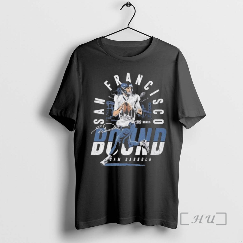 Officials Sam Darnold San Francisco Bound T-Shirts, Hoodie, Sweatshirt | PopFlextees.com