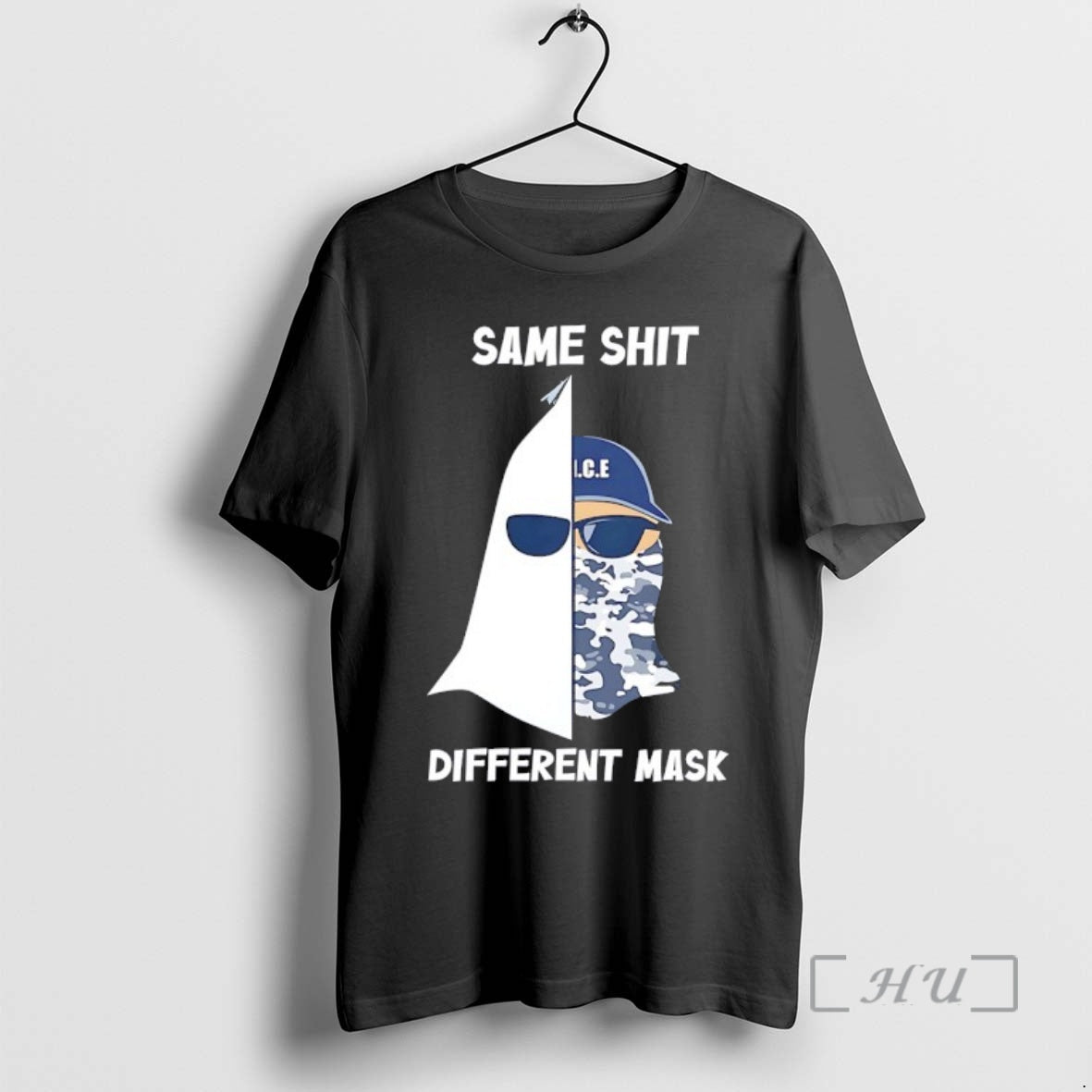 Officials Same Shit Different Mask Ku Klux Klan And Ice T-Shirts, Hoodie, Sweatshirt | PopFlextees.com