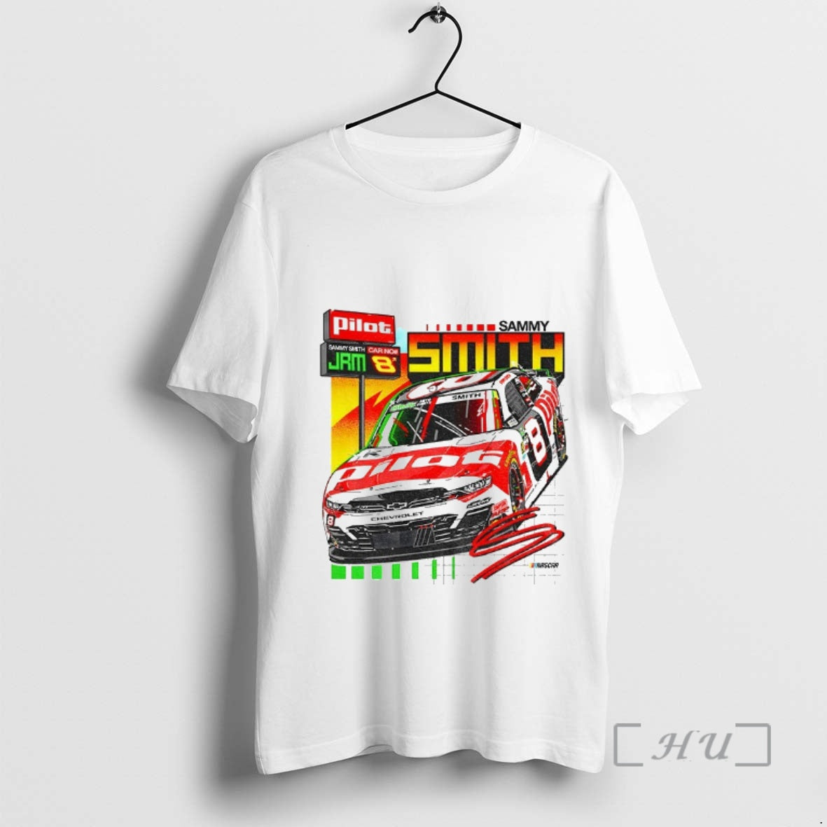 Officials Sammy Smith Nascar Pilot Jrm Car No 8 Chevrolet Racing Premium T Shirts Sweater Hoodie, Sweatshirt