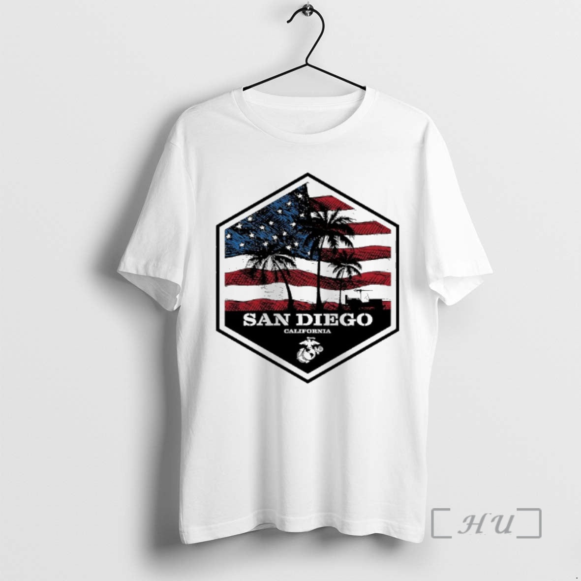 Officials San Diego Cali Usa Flag Logo T-Shirts, Hoodie, Sweatshirt | PopFlextees.com