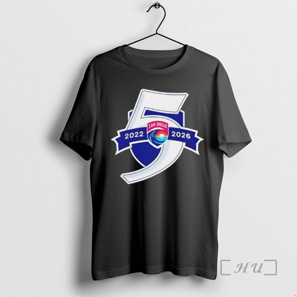 Officials San Diego Wave Fc 2022 2026 5 Seasons Logo T-Shirts, Hoodie, Sweatshirt | PopFlextees.com