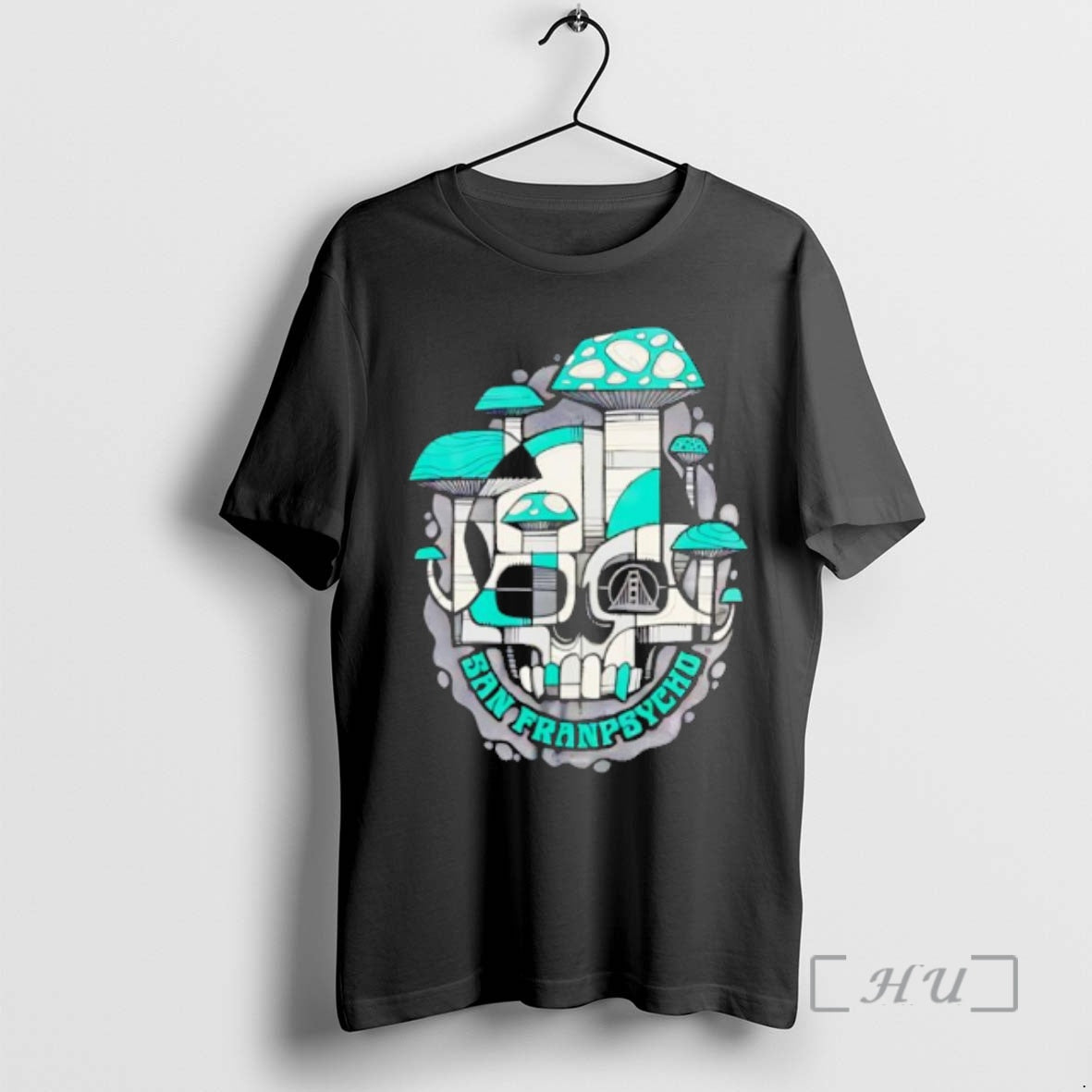 Officials San Franpsycho Skulls And Mushrooms T-Shirts, Hoodie, Sweatshirt | PopFlextees.com