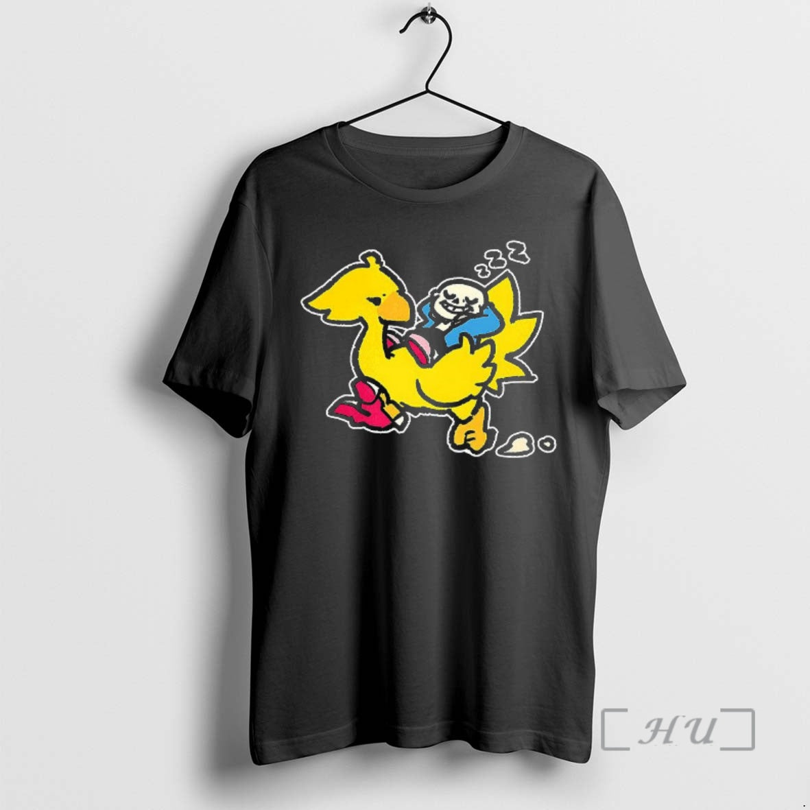 Officials Sans And Chocobo Undertale X Square Enix T-Shirts, Hoodie, Sweatshirt | PopFlextees.com