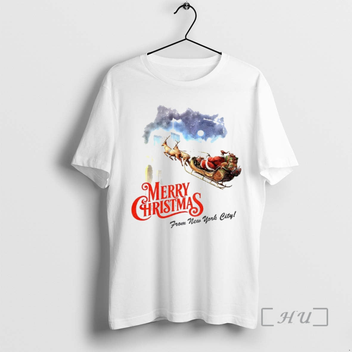 Officials Santa 9 11 Merry Christmas From New York City T-Shirts, Hoodie, Sweatshirt | PopFlextees.com