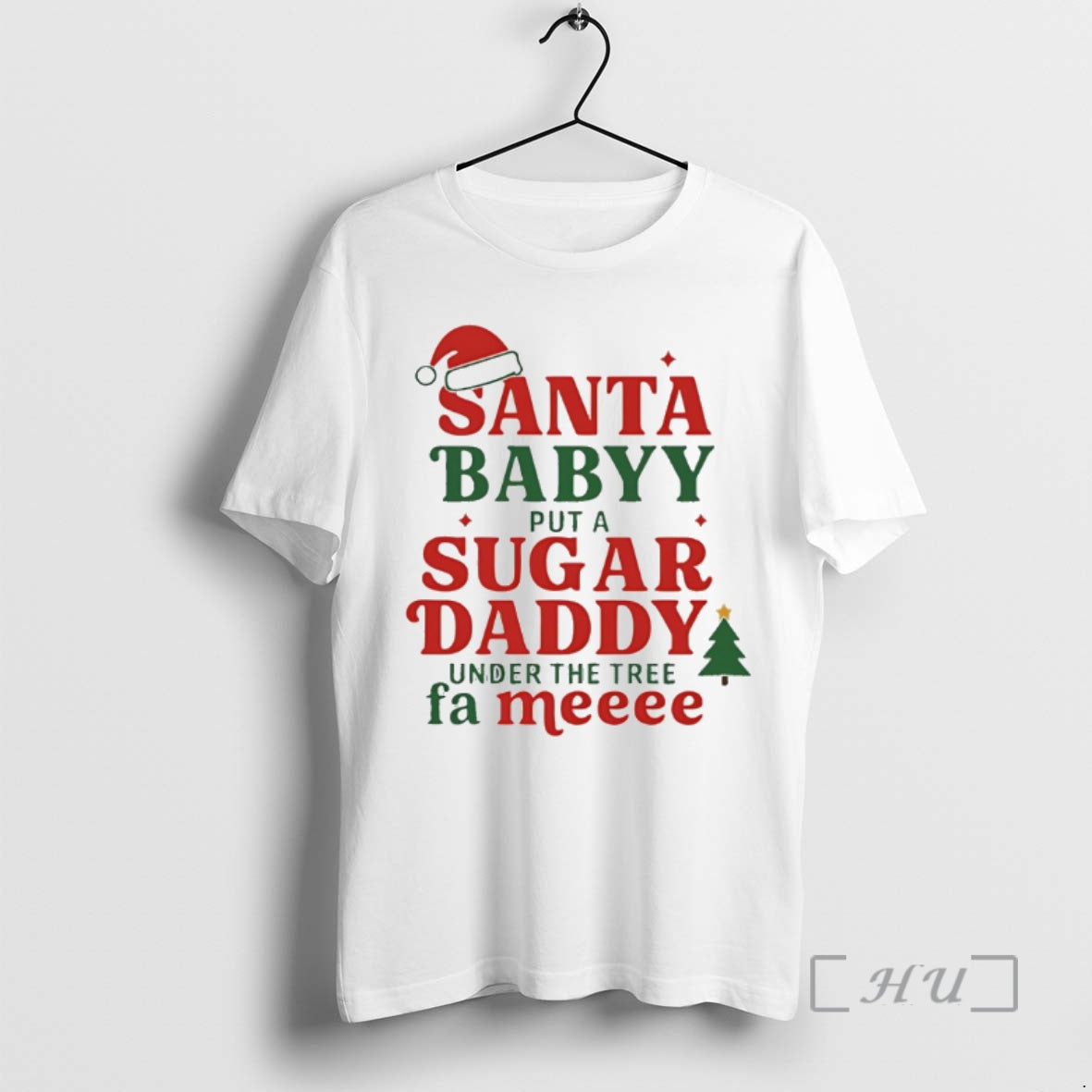 Officials Santa Babby Put A Sugar Daddy Christmas T-Shirts, Hoodie, Sweatshirt | PopFlextees.com