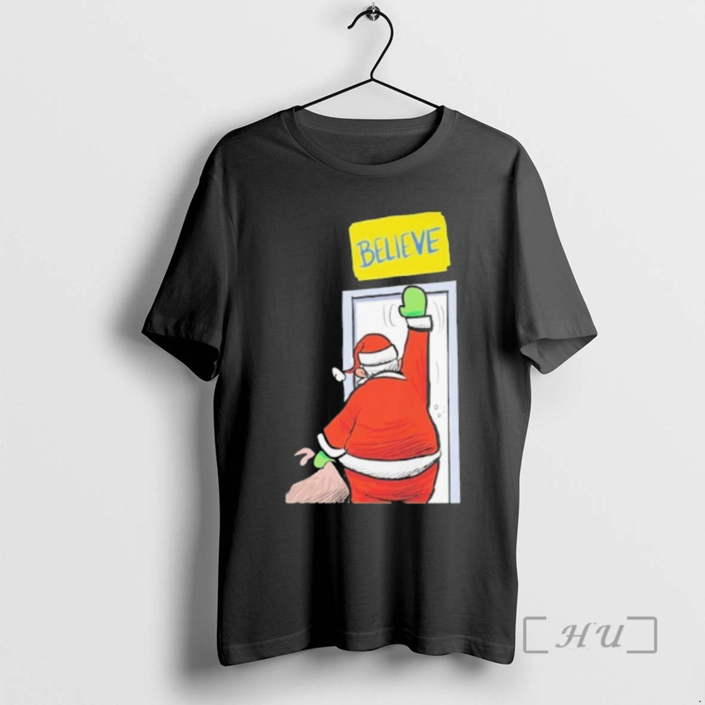 Officials Santa Believe Ted Lasso T-Shirts, Hoodie, Sweatshirt | PopFlextees.com