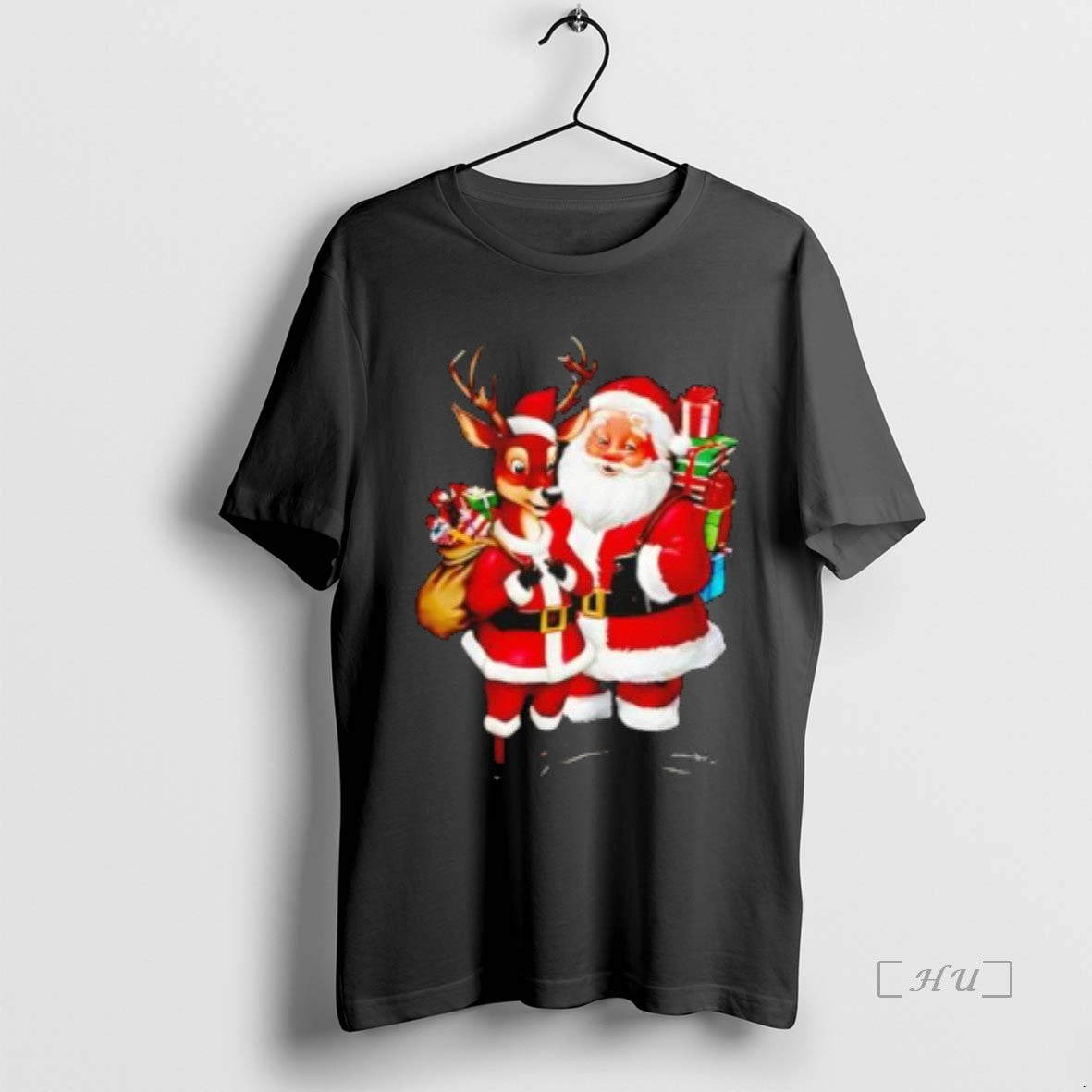 Officials Santa Claus Reindeer Character Christmas Stylish T-Shirts, Hoodie, Sweatshirt | PopFlextees.com