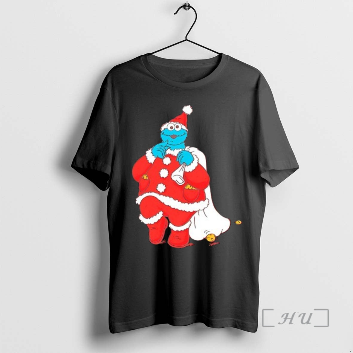Officials Santa Cookie Monsters Merry Christmas T-Shirts, Hoodie, Sweatshirt | PopFlextees.com