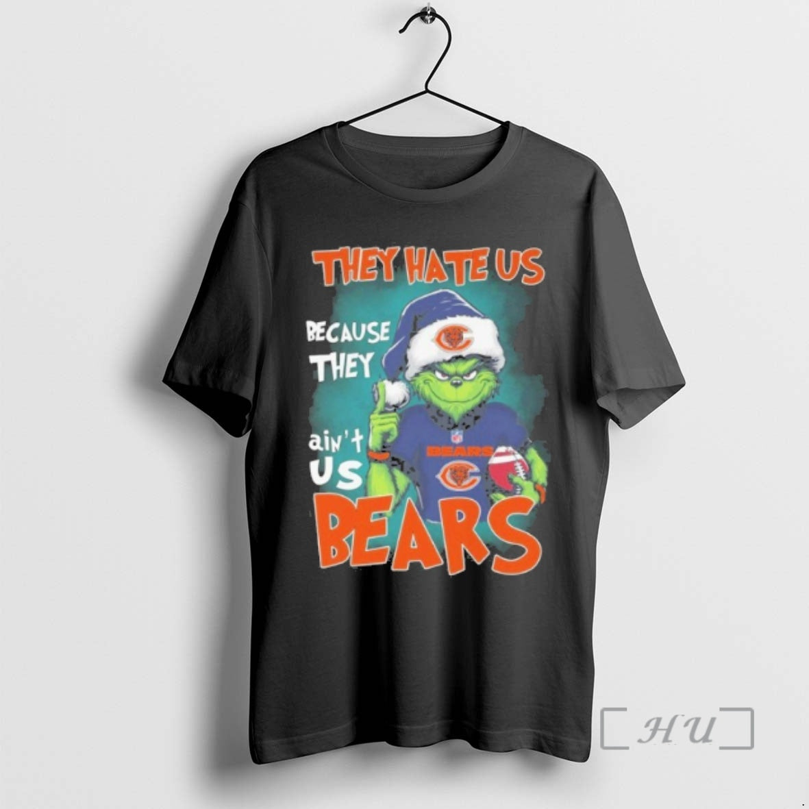 Officials Santa Grinch They Hate Us Because They Aint Us Bears Premium T Shirts Sweater Hoodie, Sweatshirt | PopFlextees.com
