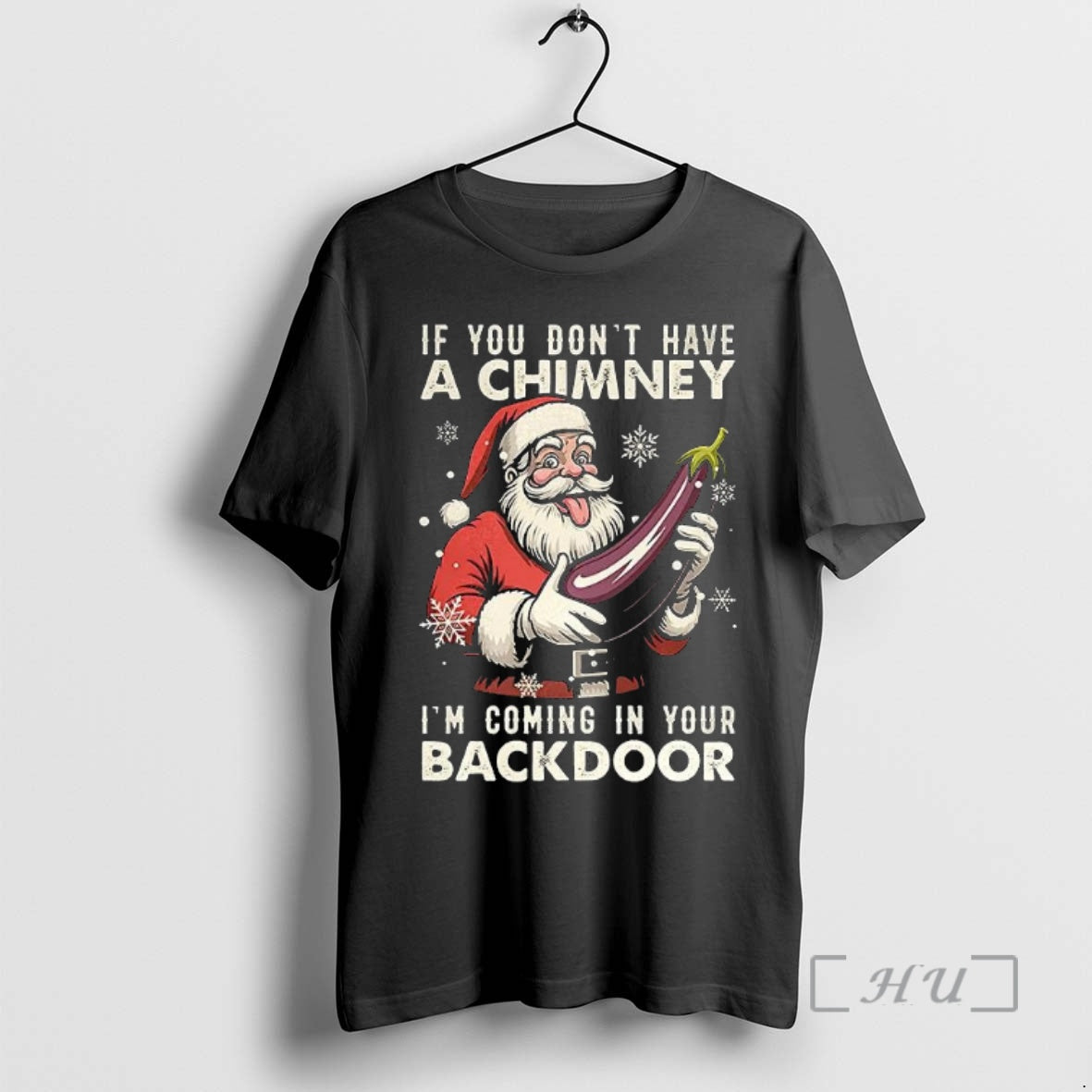 Officials Santa If You Dont Have A Chimney Im Coming In Your Backdoor Ugly Christmas T-Shirts, Hoodie, Sweatshirt