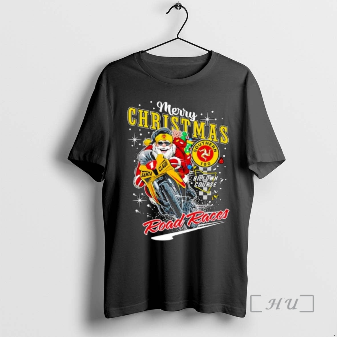 Officials Santa Road Races Merry Christmas Ornaments T-Shirts, Hoodie, Sweatshirt | PopFlextees.com