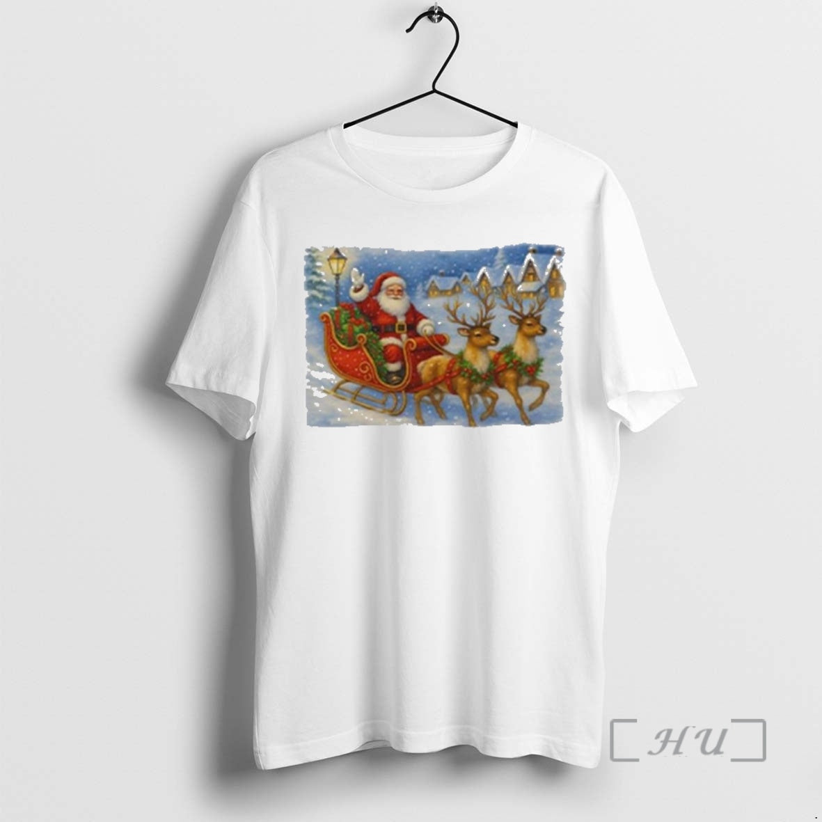 Officials Santa Sleigh Reindeer Christmas T-Shirts, Hoodie, Sweatshirt | PopFlextees.com