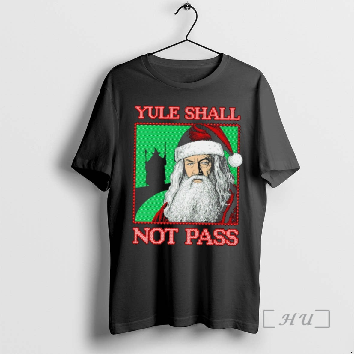 Officials Santa Claus Yule Shall Not Pass Ugly Christmas Sweat T-Shirts, Hoodie, Sweatshirt | PopFlextees.com