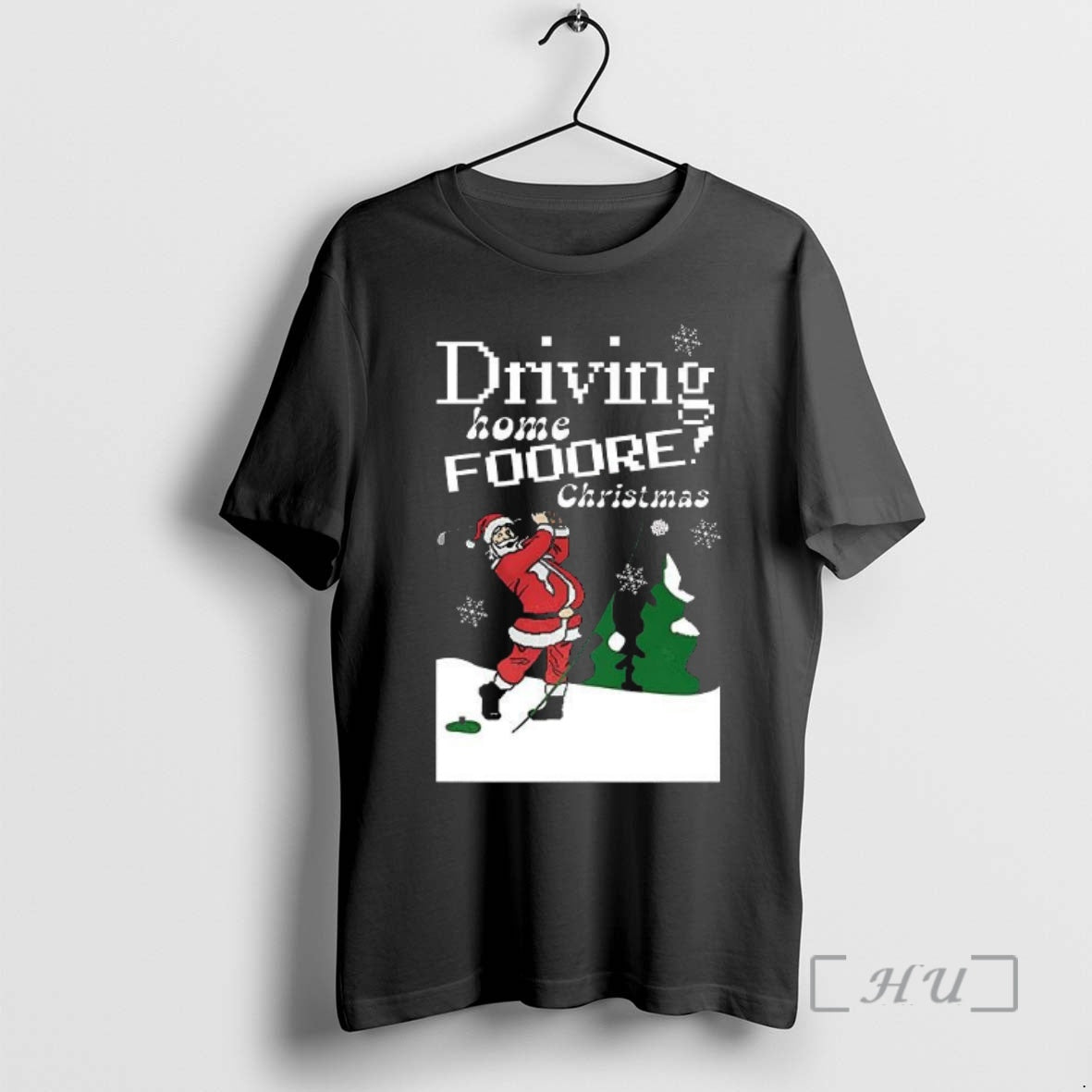 Officials Santa Driving Home Fooore Christmas Funny Golf Xmas T-Shirts, Hoodie, Sweatshirt | PopFlextees.com