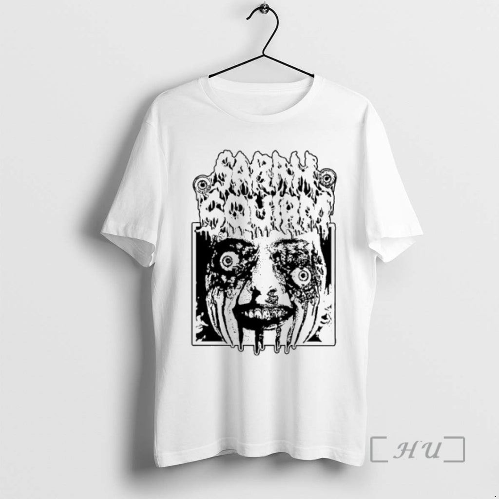 Officials Sarah Squirm Metal Face Horror T-Shirts, Hoodie, Sweatshirt | PopFlextees.com