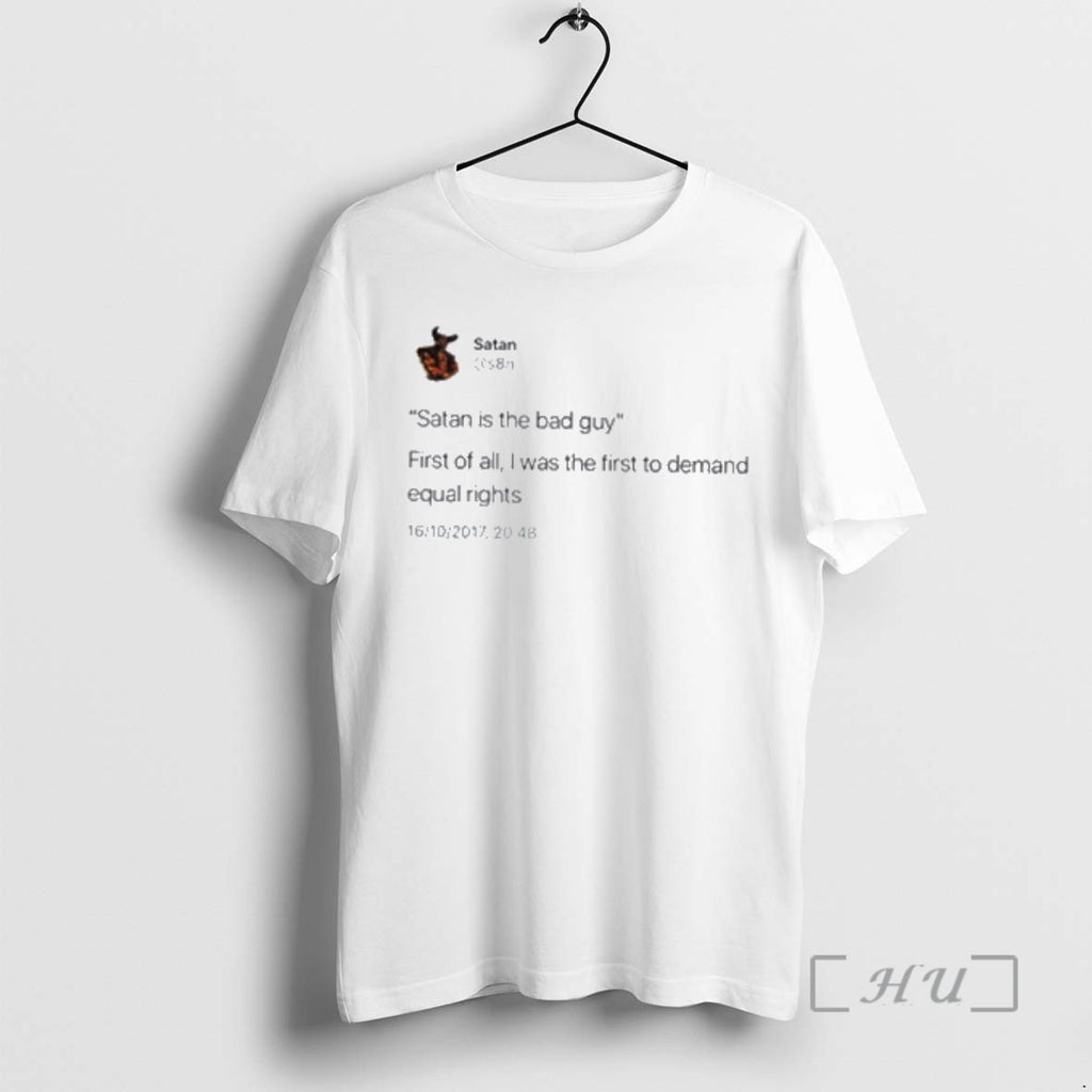 Officials Satan Is The Bad Guy T-Shirts, Hoodie, Sweatshirt | PopFlextees.com
