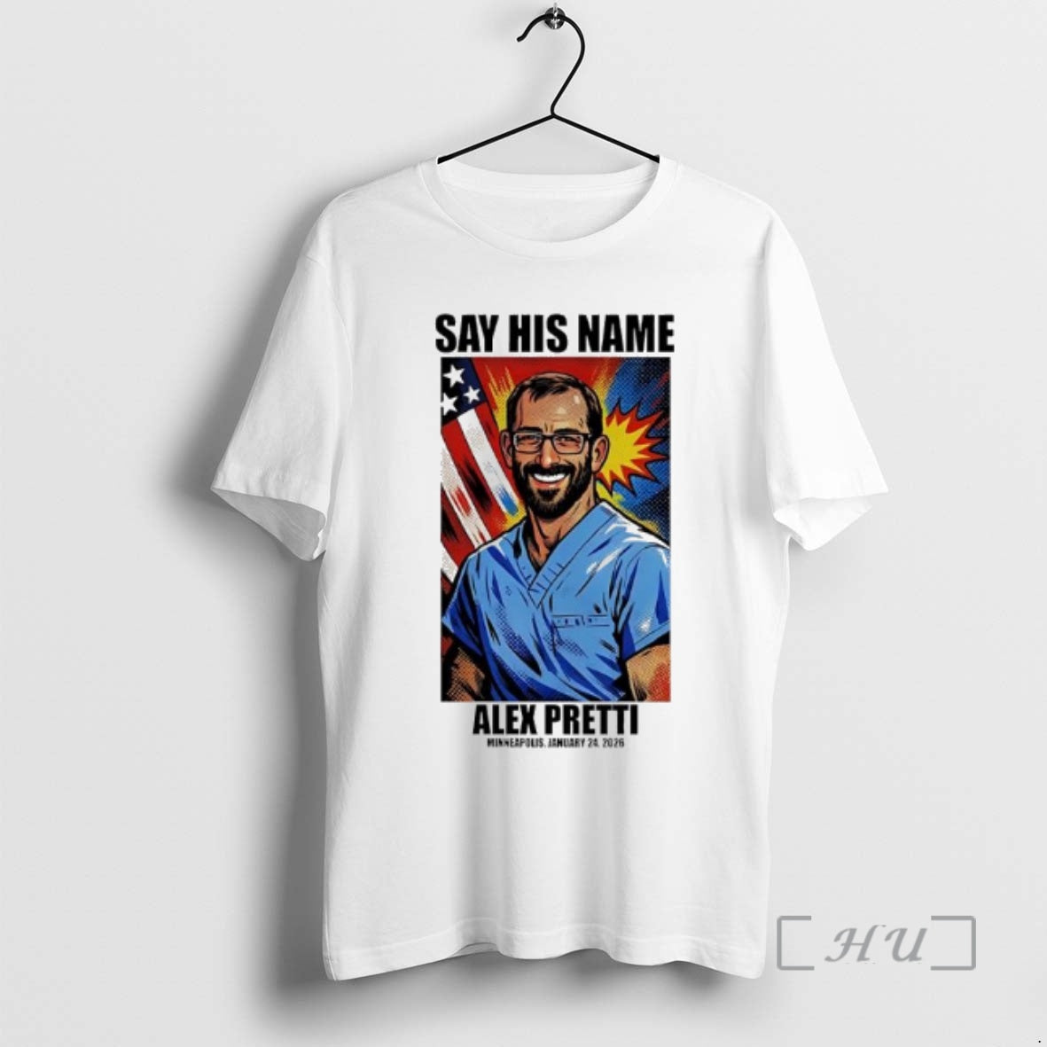 Officials Say His Name Alex Pretti Minneapolis January 24th 2026 T-Shirts, Hoodie, Sweatshirt | PopFlextees.com